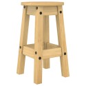 Ensemble de bar 3 pcs bois de pin massif