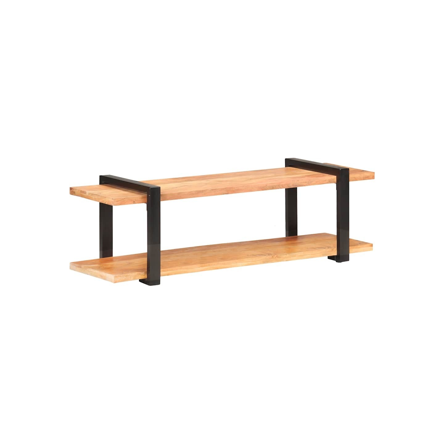 Meuble TV 130x40x40 cm Bois d'acacia solide