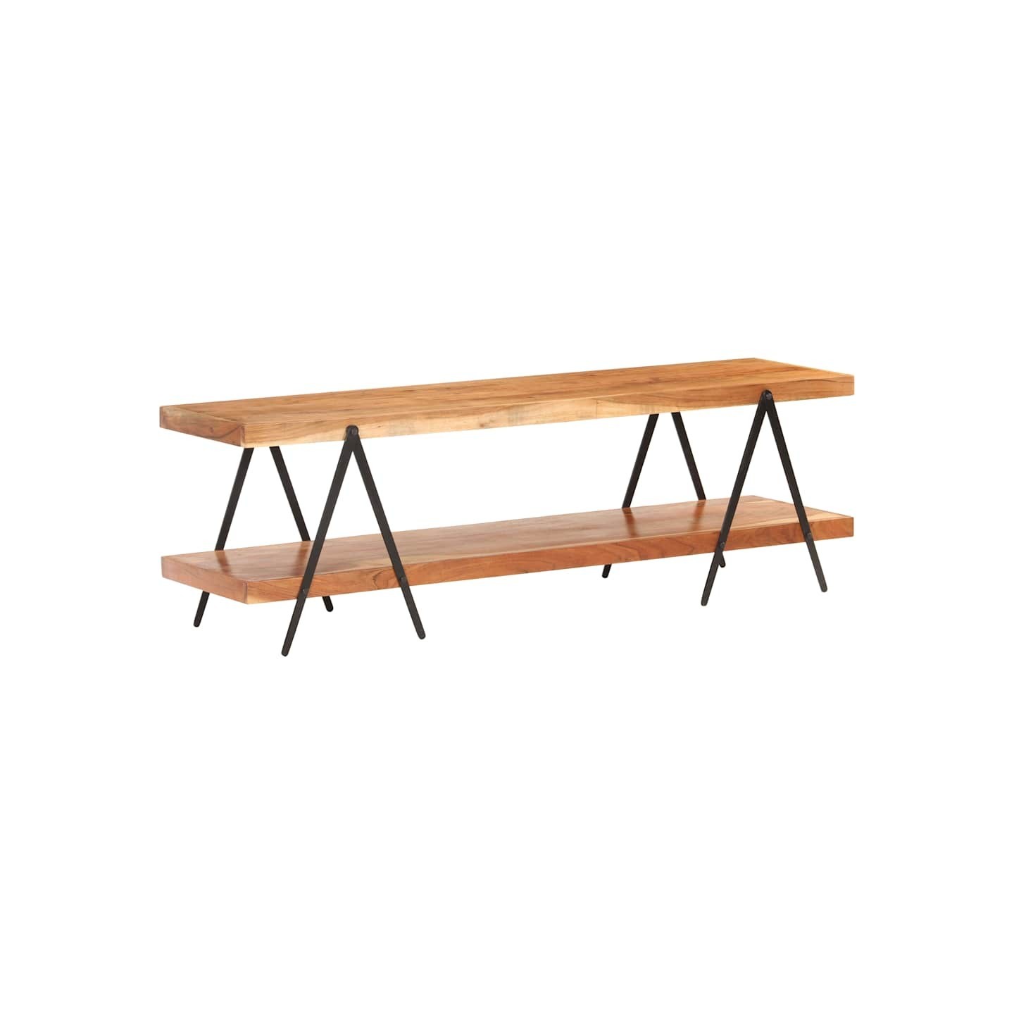 Meuble TV 160x40x50 cm Bois d'acacia solide