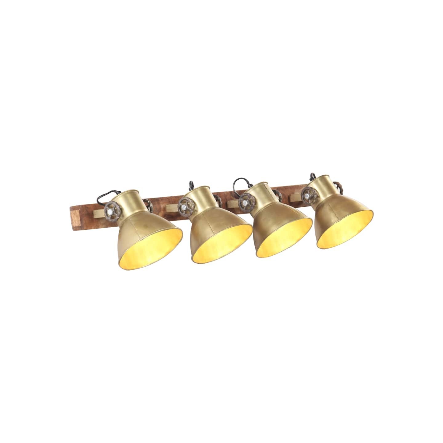 Lampe murale industrielle Laiton 90x25 cm E27