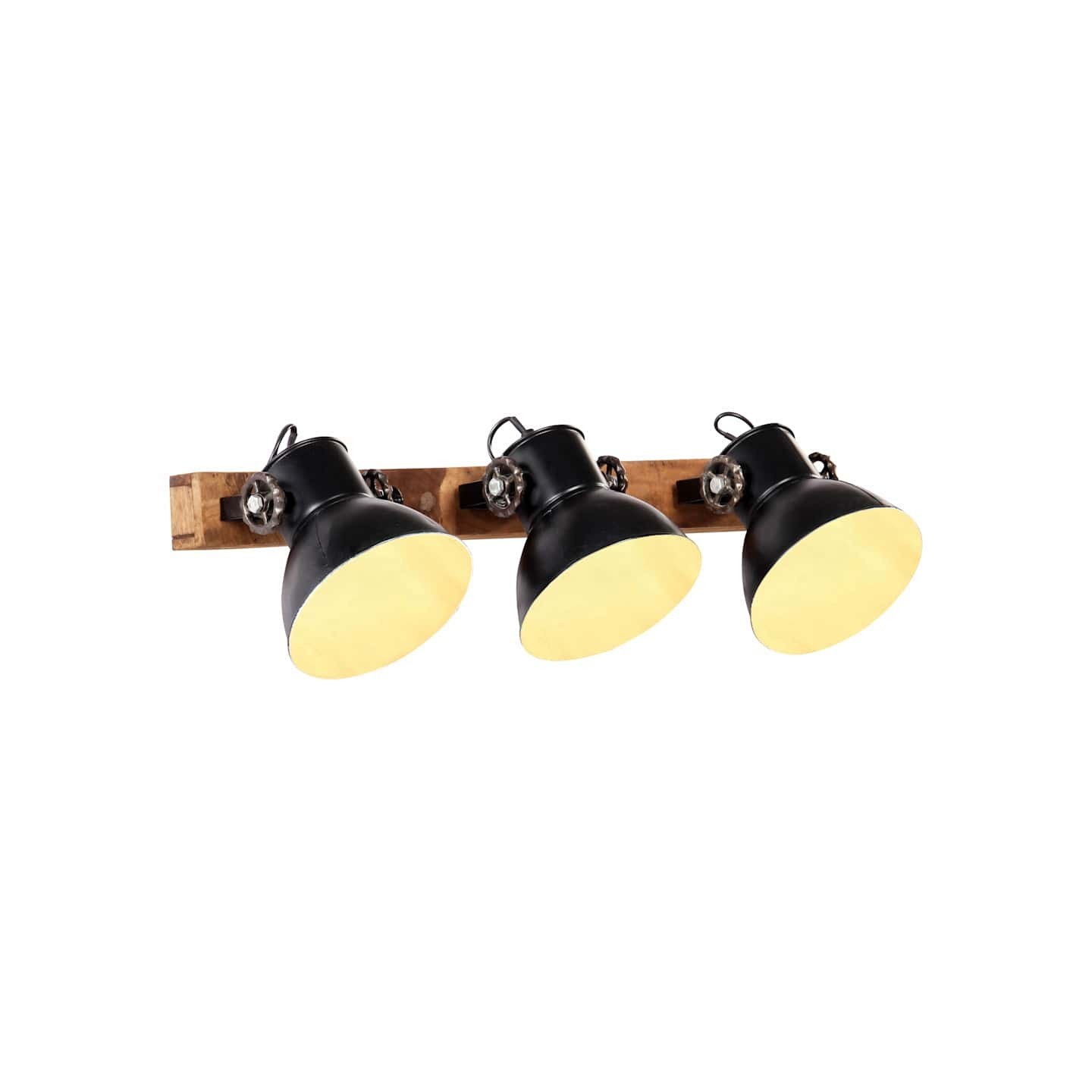 Lampe murale industrielle Noir 65x25 cm E27
