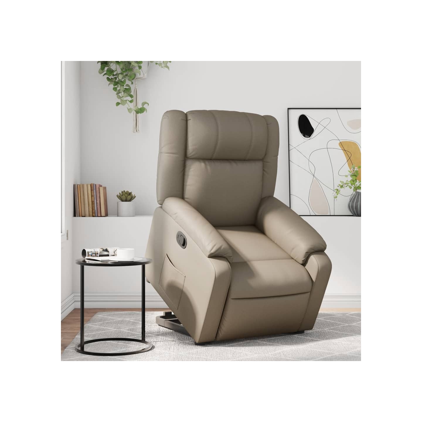 Fauteuil inclinable Cappuccino Similicuir