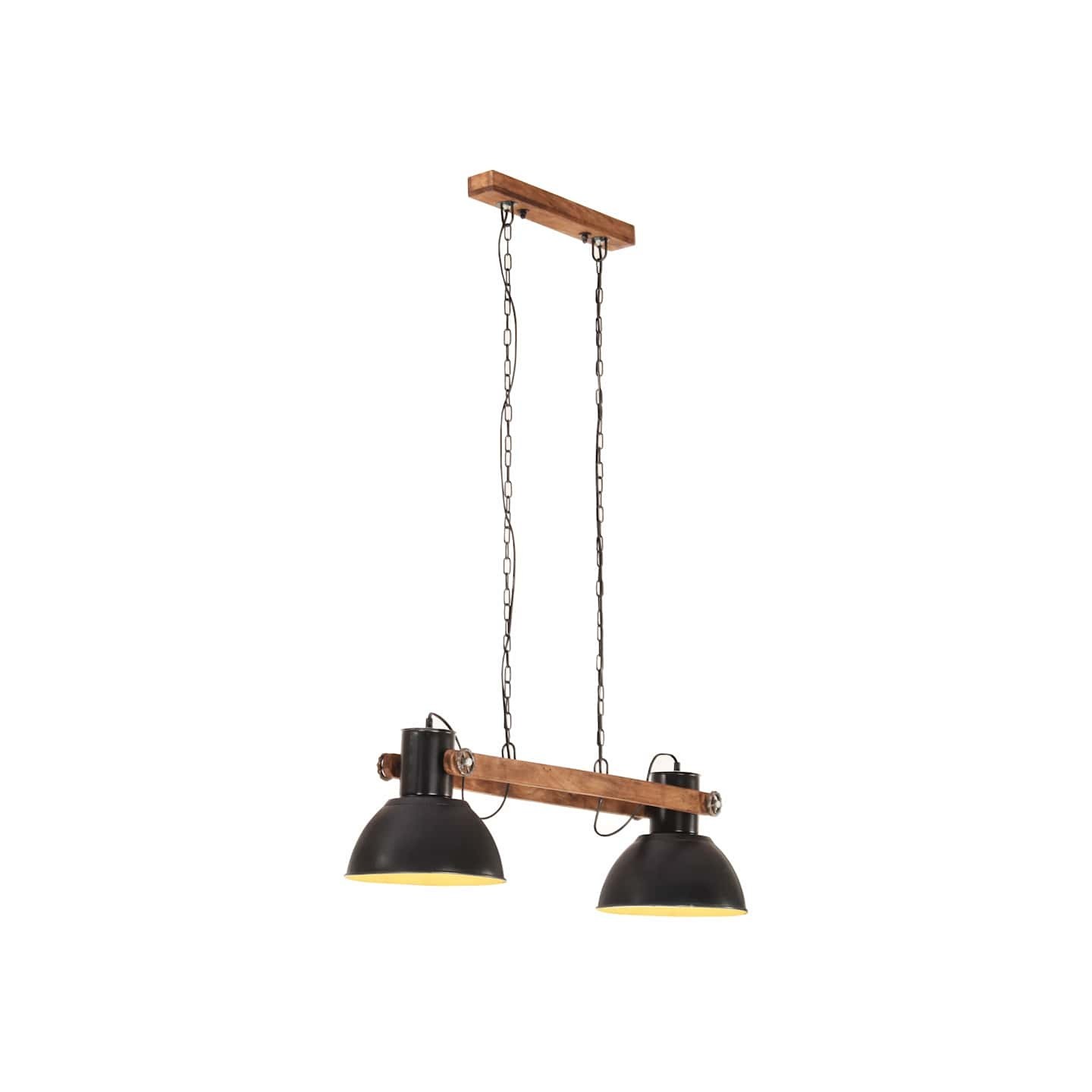 Lampe suspendue industrielle 25 W Noir 109 cm E27