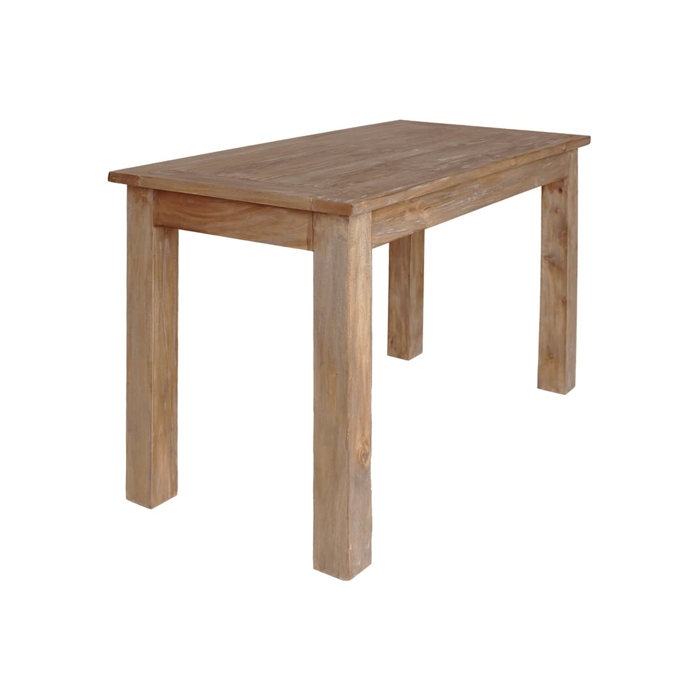 Table à manger bois d'acajou massif 120x60x77 cm