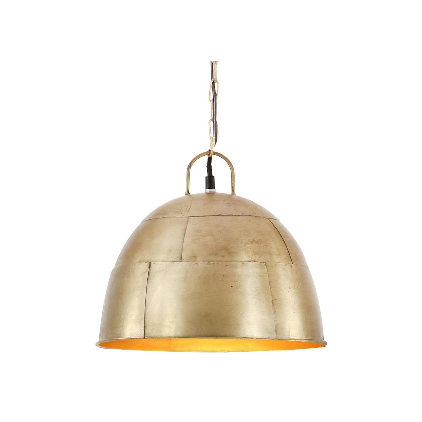 Lampe suspendue industrielle vintage 25 W Laiton Rond 31 cm E27
