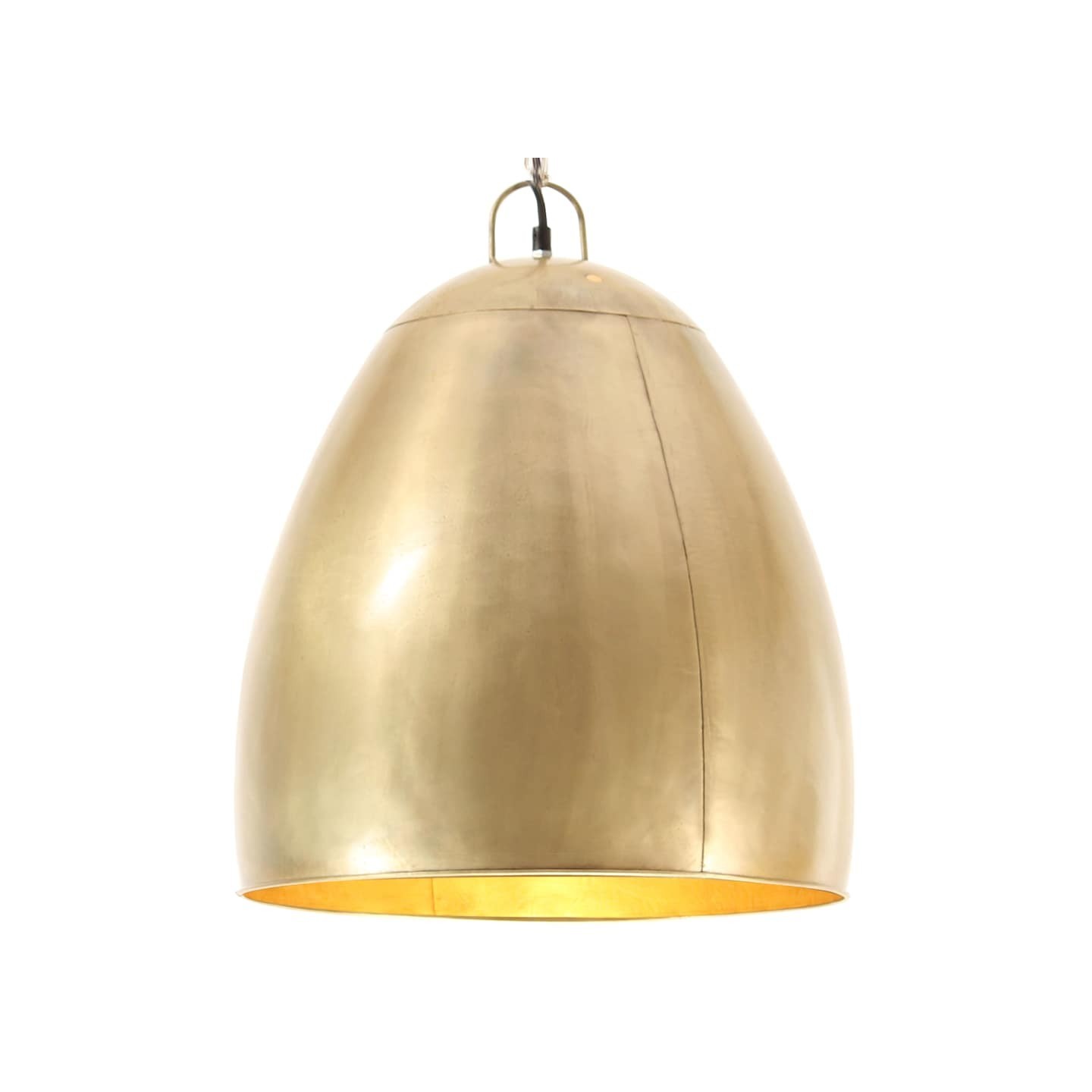 Lampe suspendue industrielle 25 W Laiton Rond 42 cm E27