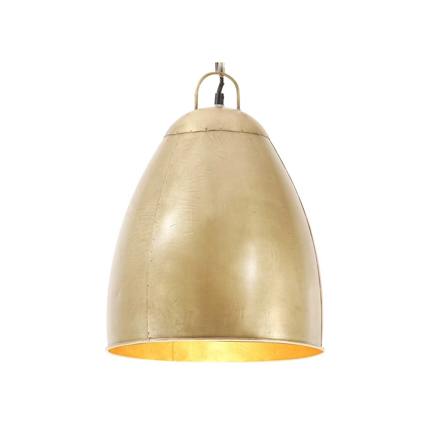 Lampe suspendue industrielle 25 W Laiton Rond 32 cm E27