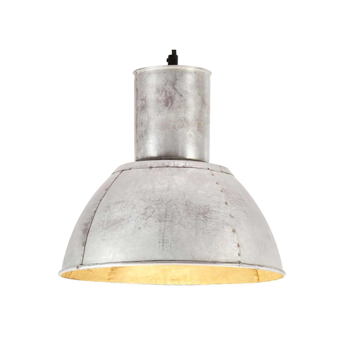 Lampe suspendue 25 W Argenté Rond 28,5 cm E27