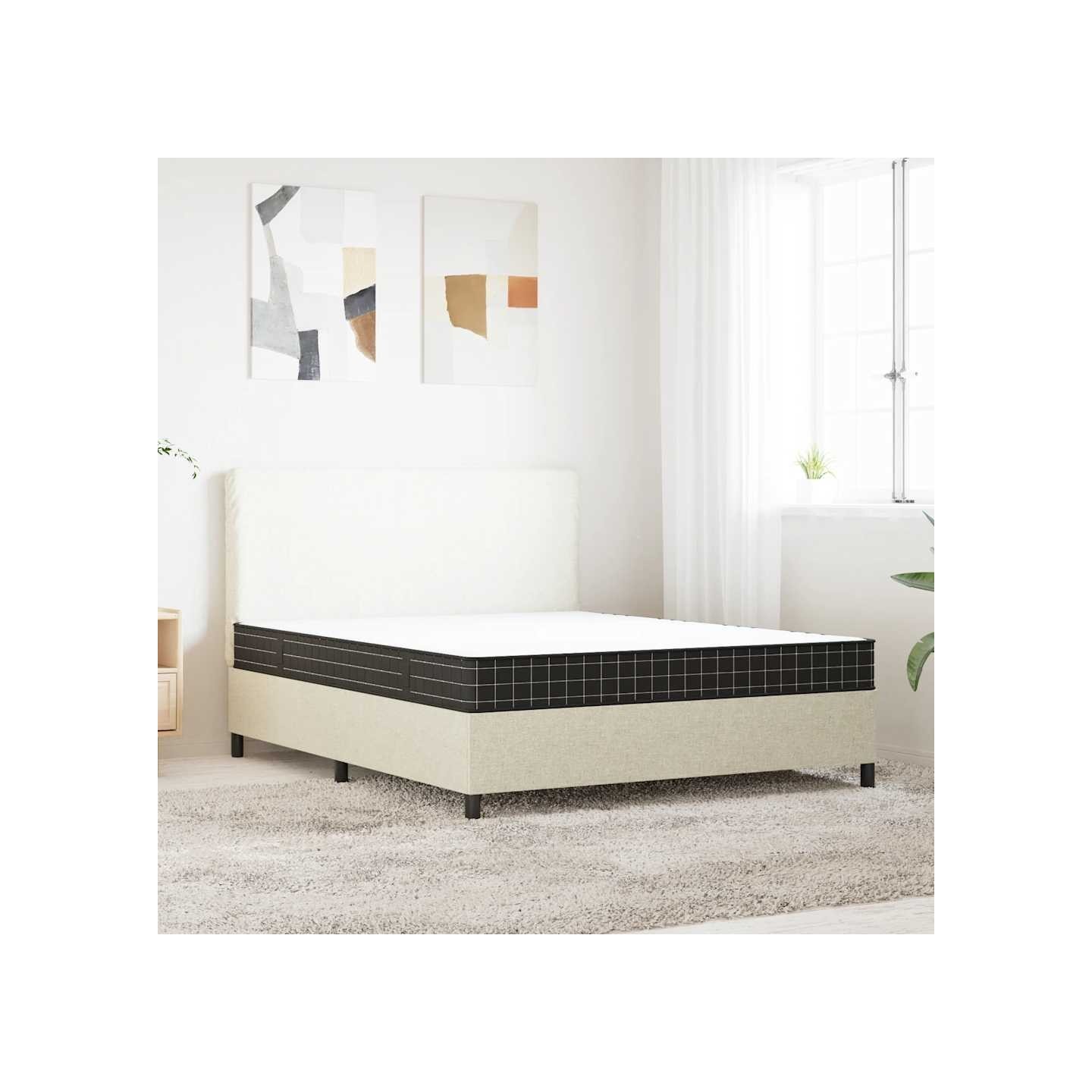 Matelas à ressorts bonnell moyen 160x200 cm