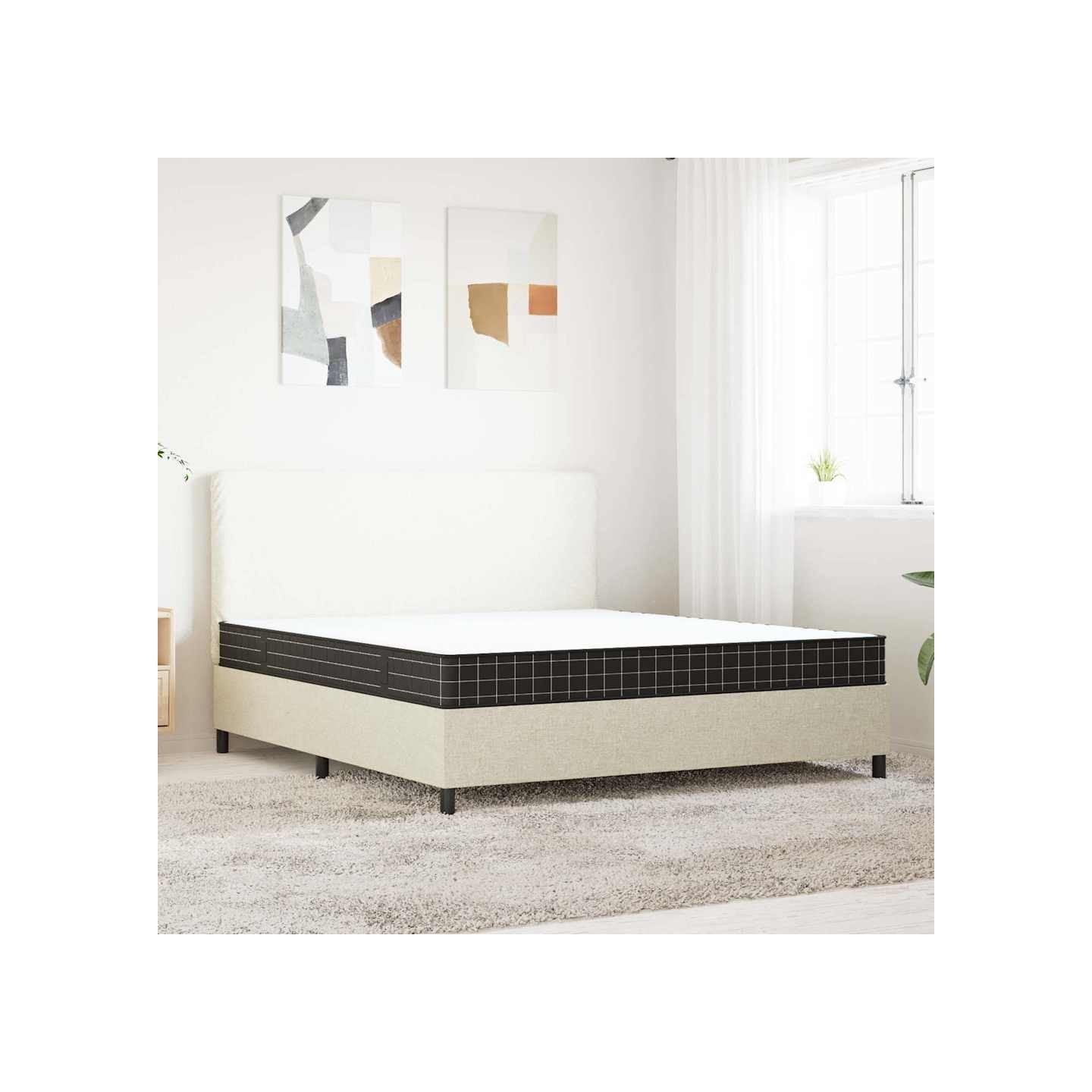 Matelas à ressorts bonnell moyen 180x200 cm