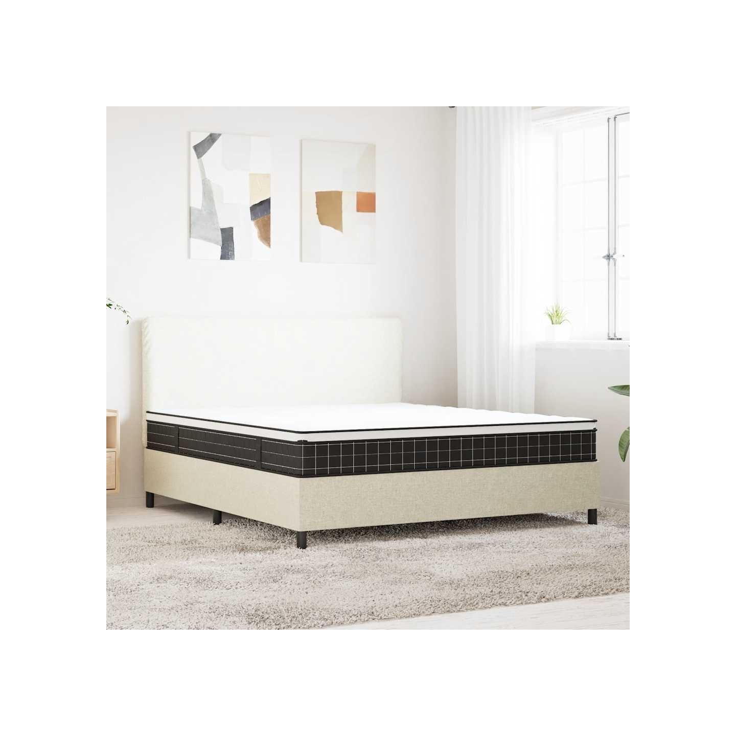 Matelas à ressorts bonnell moyen 160x200 cm