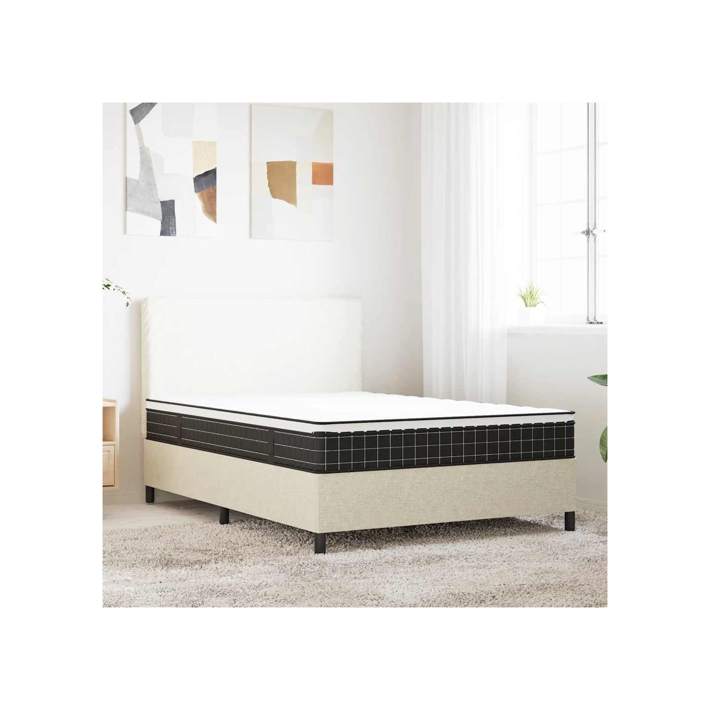 Matelas à ressorts bonnell moyen 120x200 cm