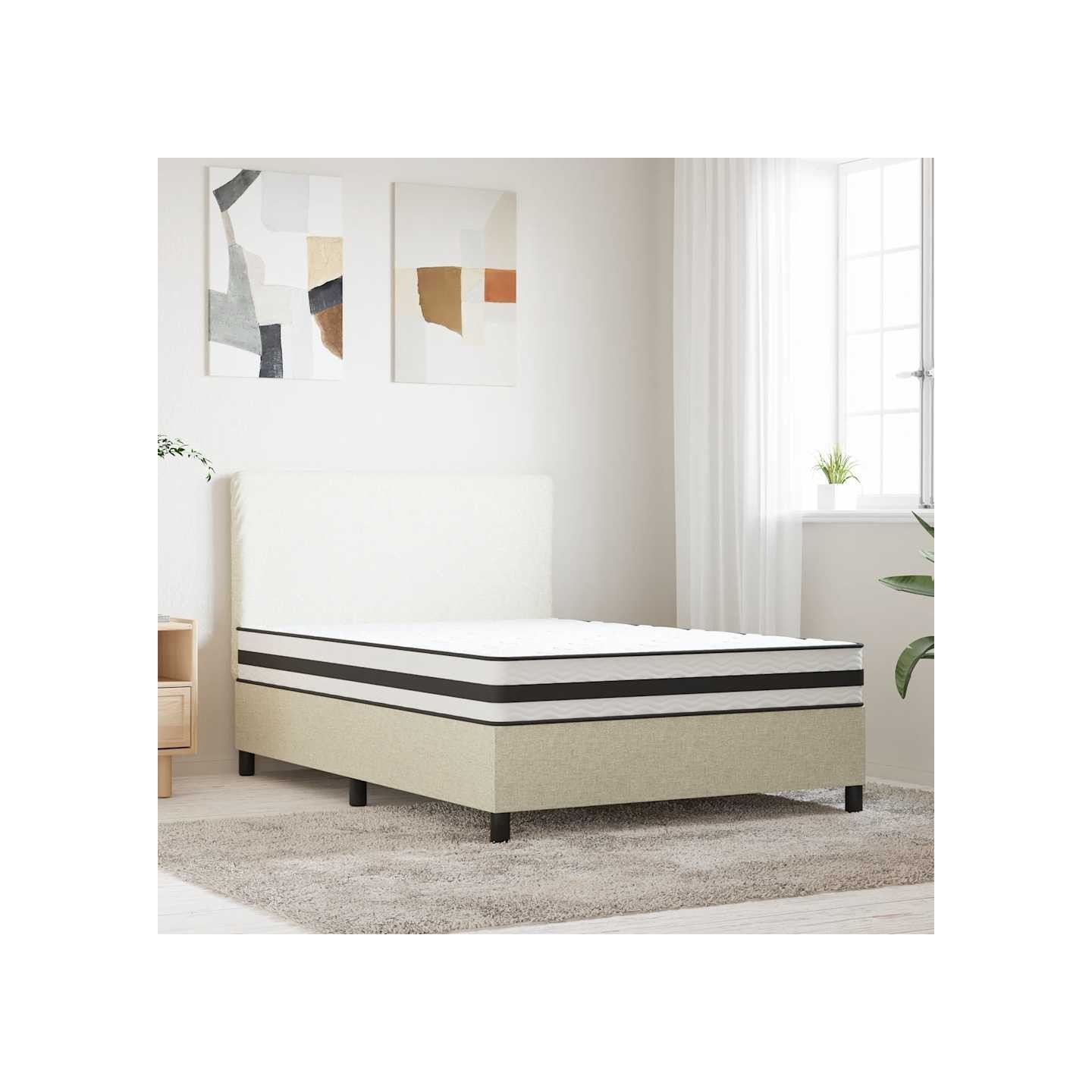Matelas à ressorts bonnell moyen 140x200 cm