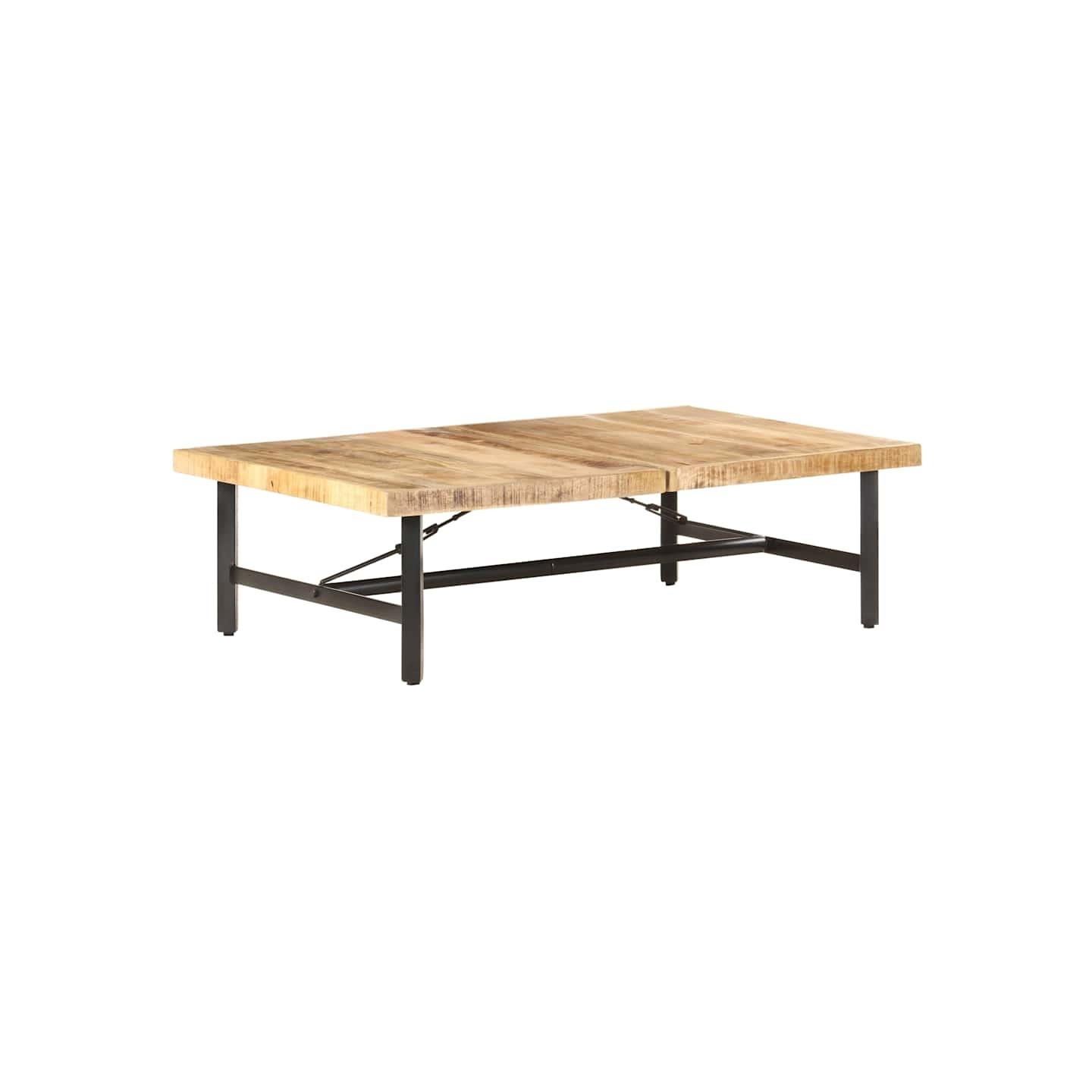 Table basse 142x90x42 cm Bois de manguier massif
