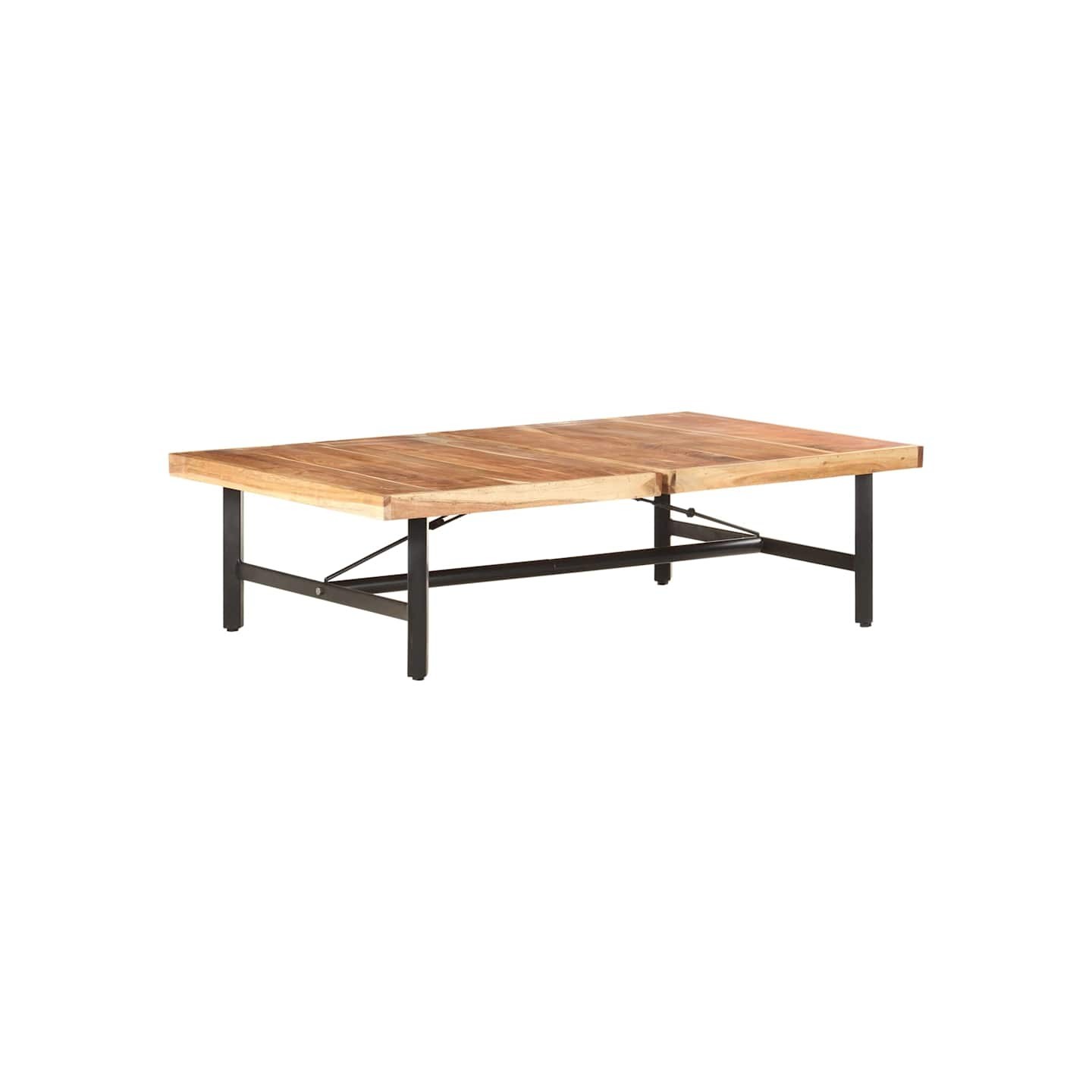 Table basse 142x90x42 cm Bois d'acacia massif