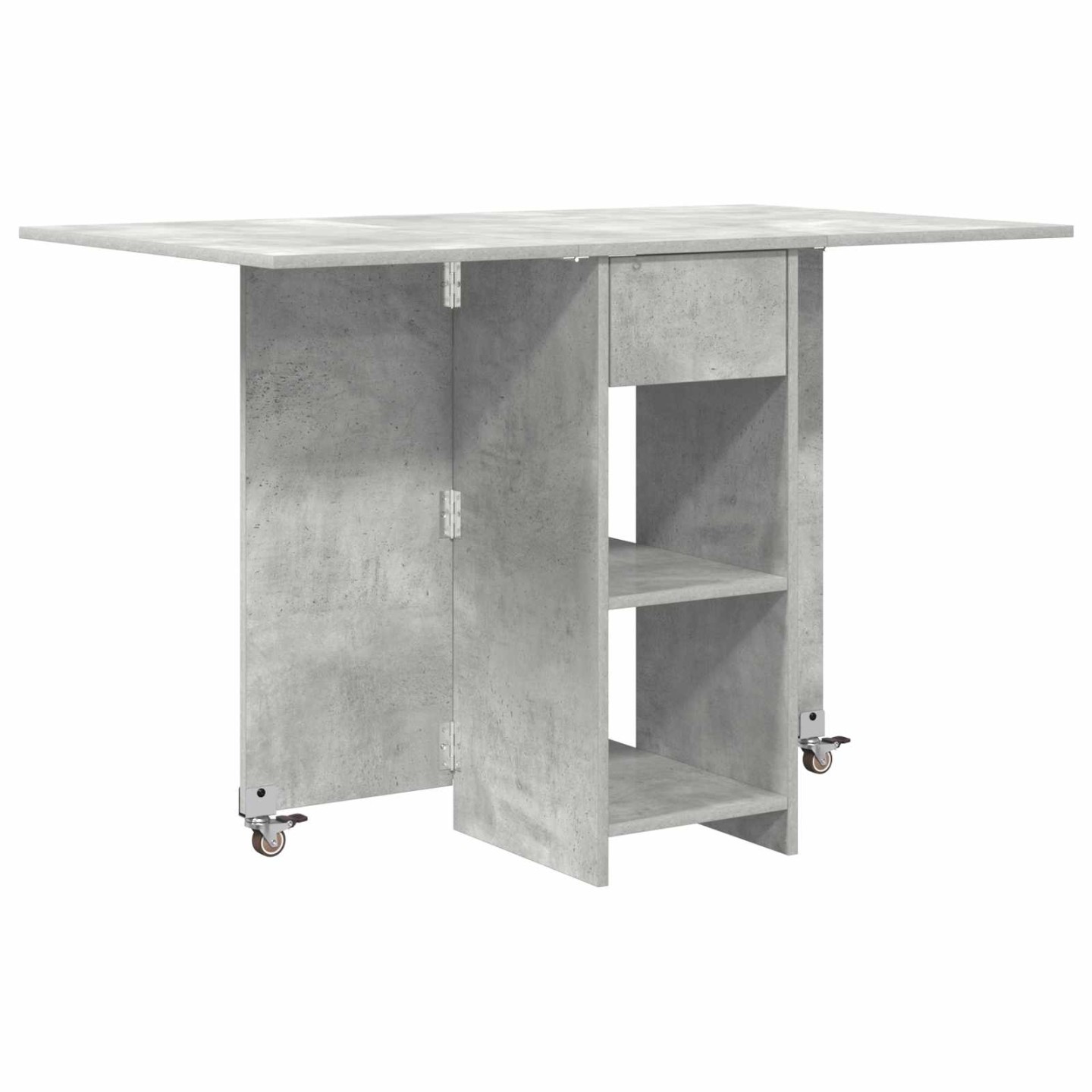 Table à dîner 115 x 70 x 75 cm Bois d'ingénierie Gris béton