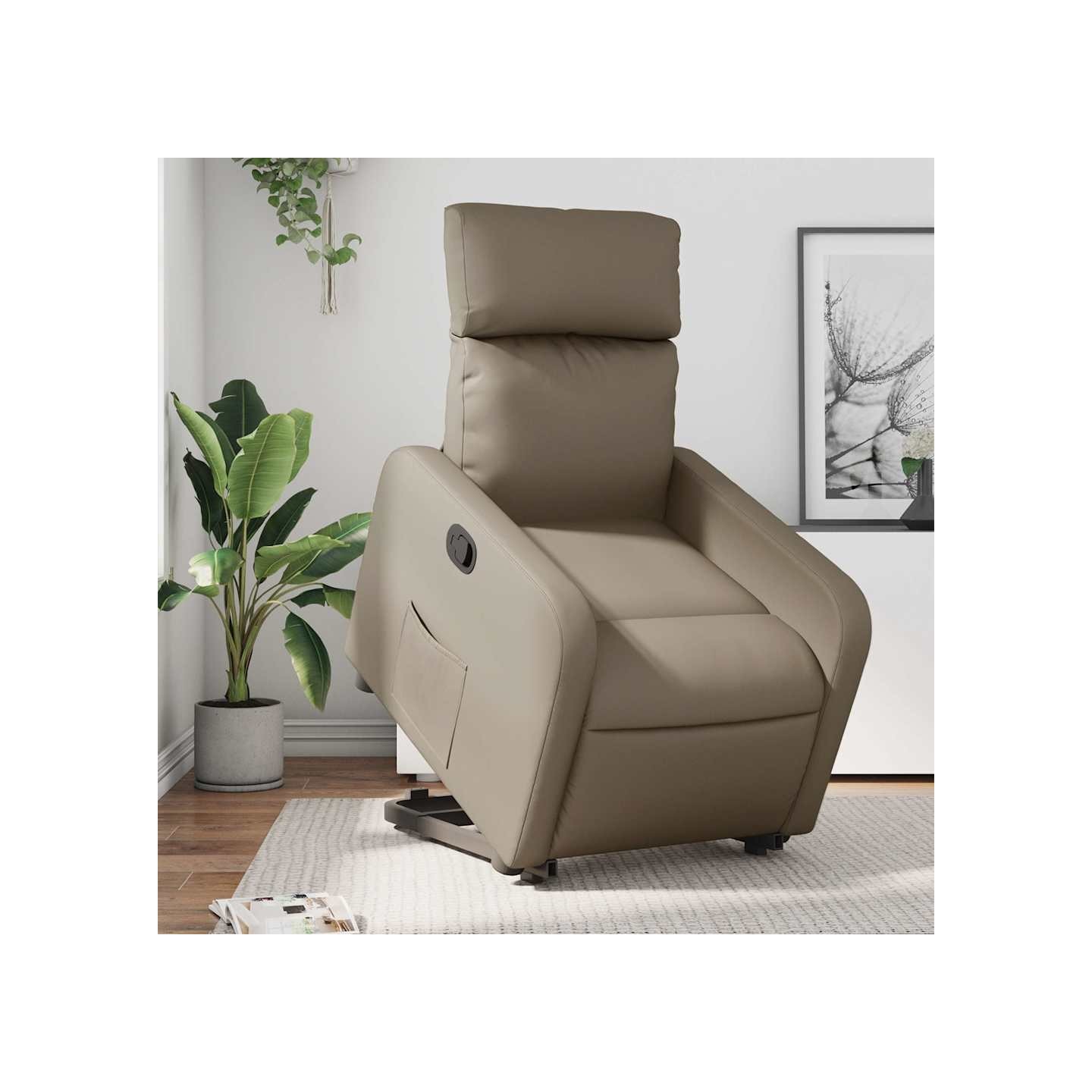 Fauteuil inclinable Cappuccino Similicuir