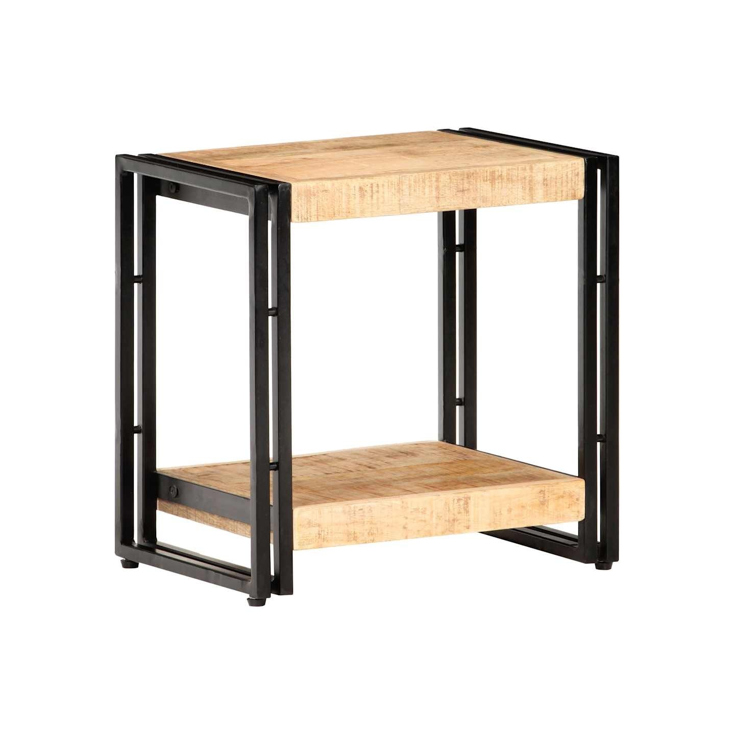 Table d'appoint 40x30x40 cm Bois de manguier brut