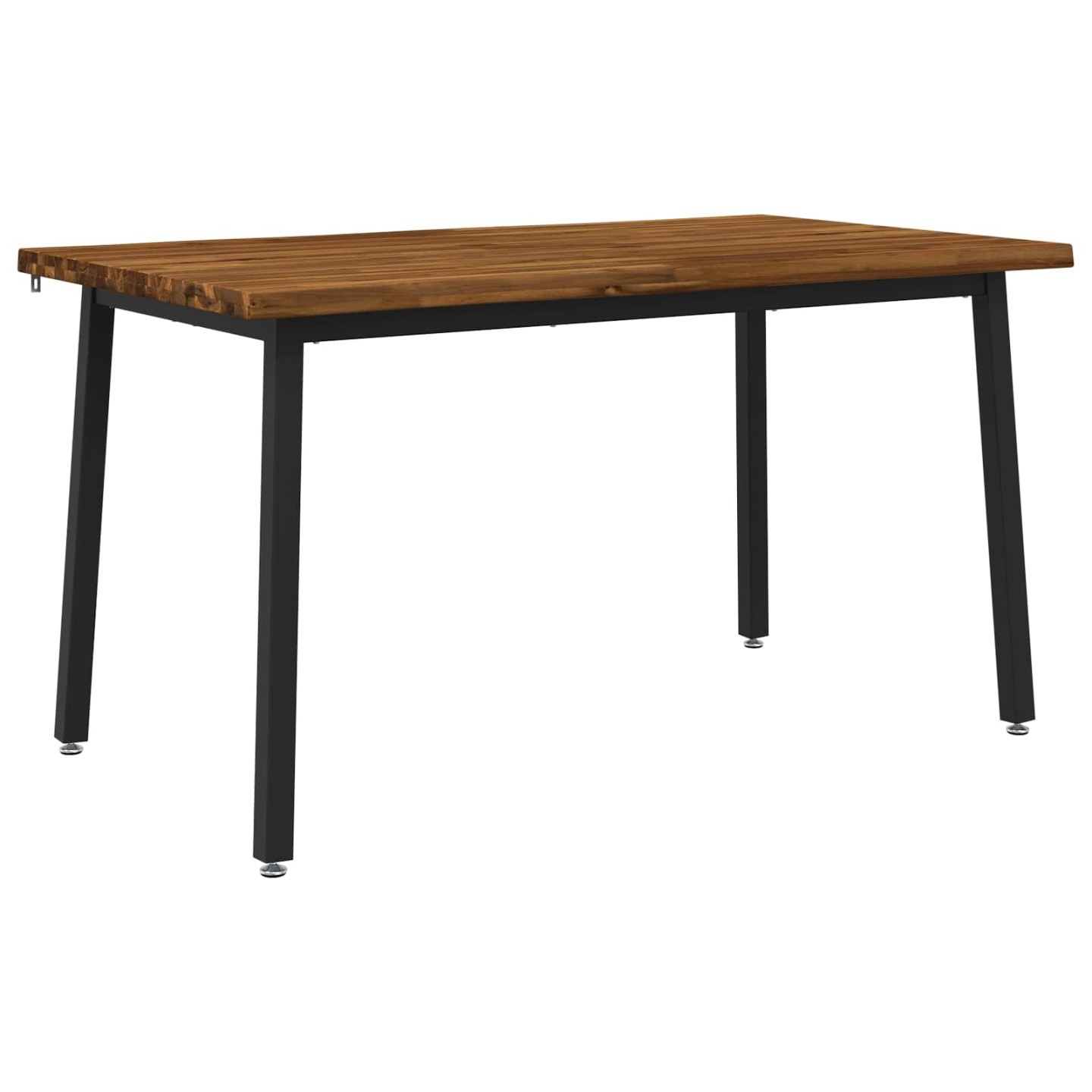 Table à manger en bord vivant 120 x 90 x 75 cm