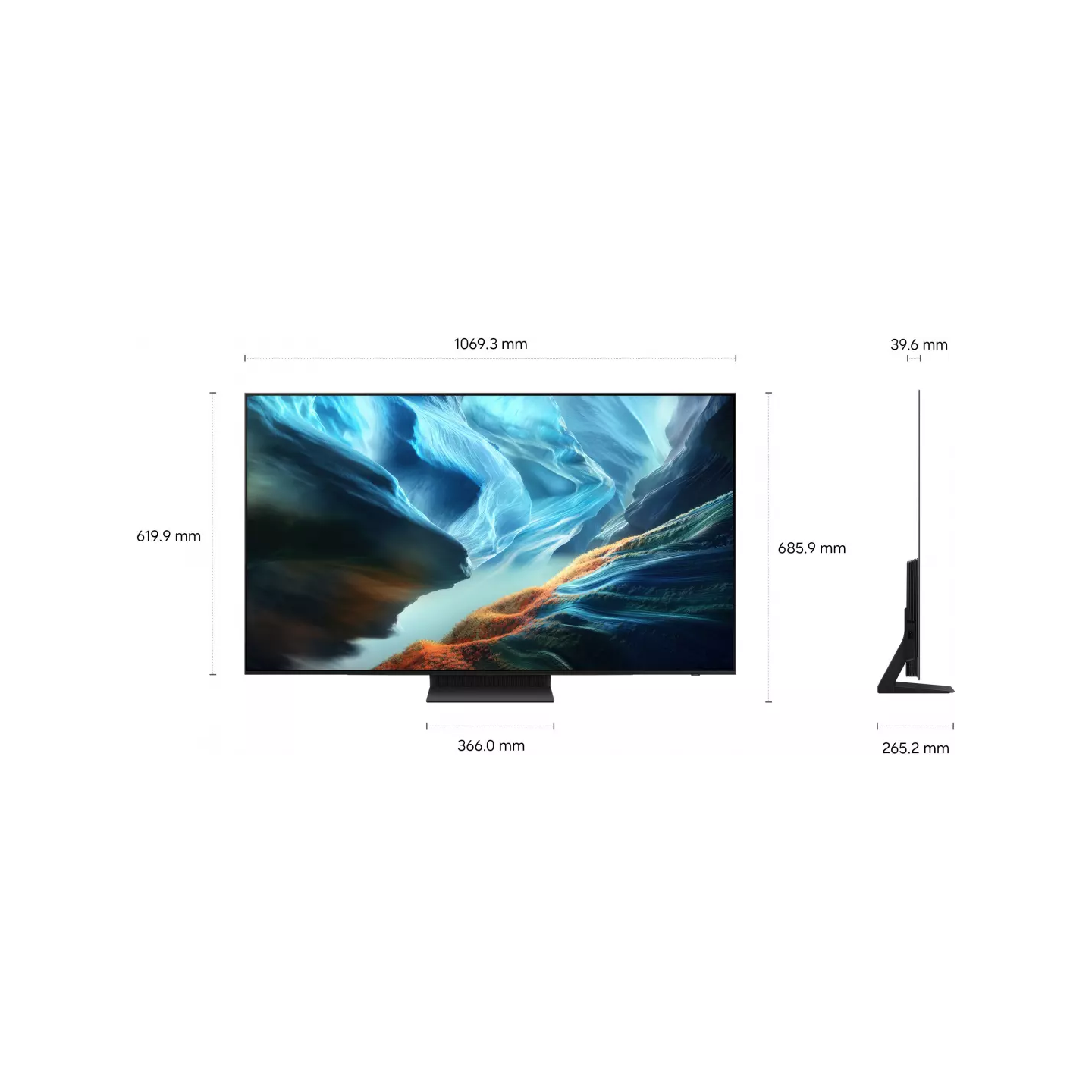 TV OLED Samsung TQ48S92H 48" 4K 165 Hz Glare-Free | Nimestore