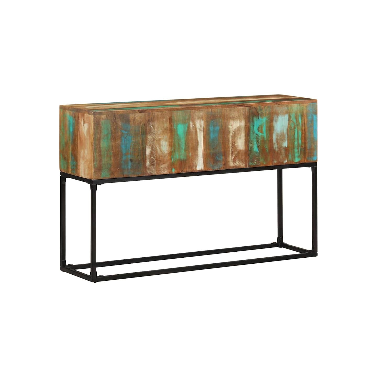 Table console 120x30x75 cm Bois de récupération massif