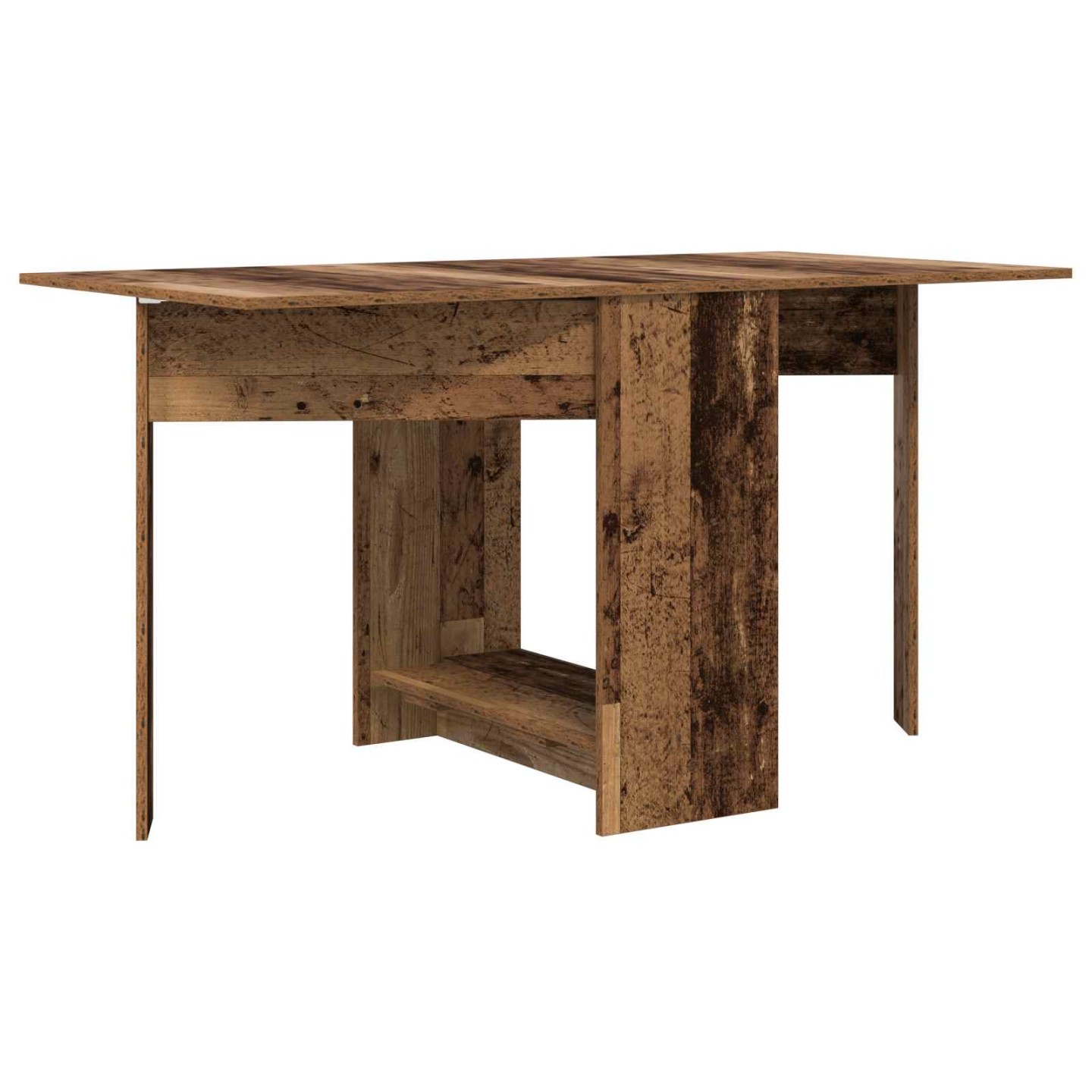 Table à dîner 138 x 70 x 73,5 cm Bois d'ingénierie Bois ancien