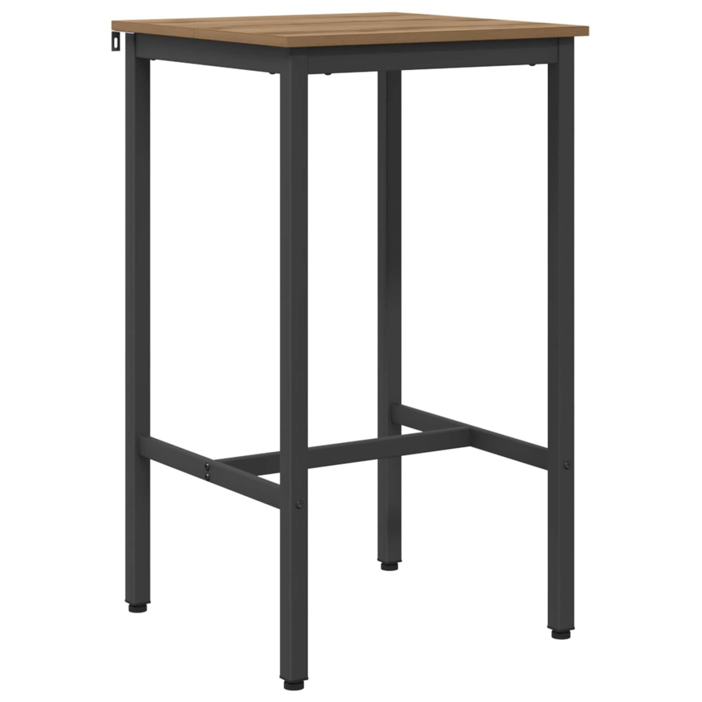 Table de bar 52 x 52 x 90 cm Bois d'ingénierie Chêne artisanal