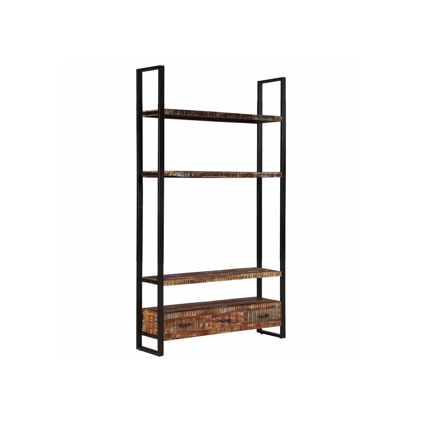 Bibliothèque 118x30x200 cm Bois de récupération massif