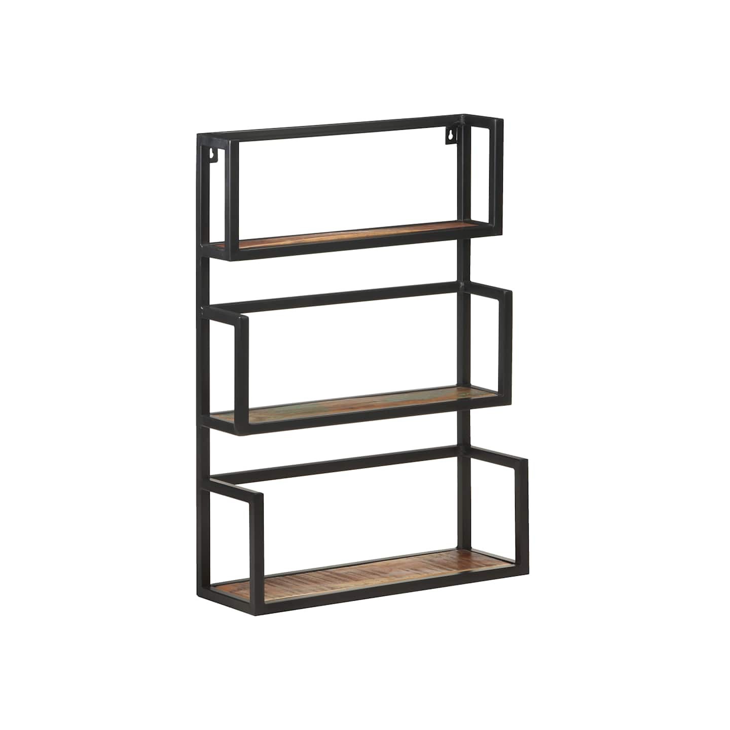Étagère murale 60x20x85 cm Bois de récupération massif
