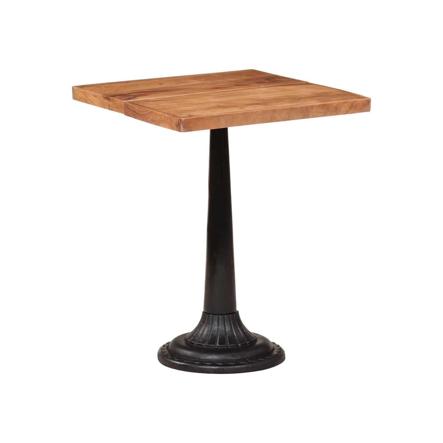 Table de bistro 60x60x76 cm Bois d'acacia massif