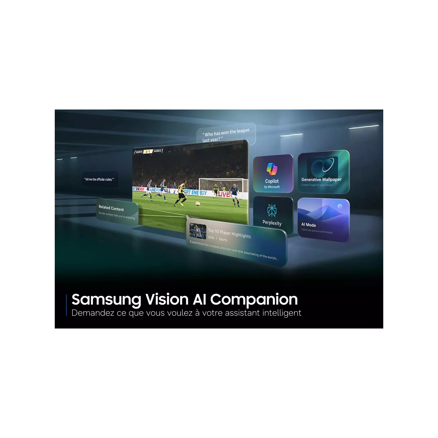 TV OLED Samsung TQ83S99H 83" 4K 165 Hz Glare-Free | Nimestore
