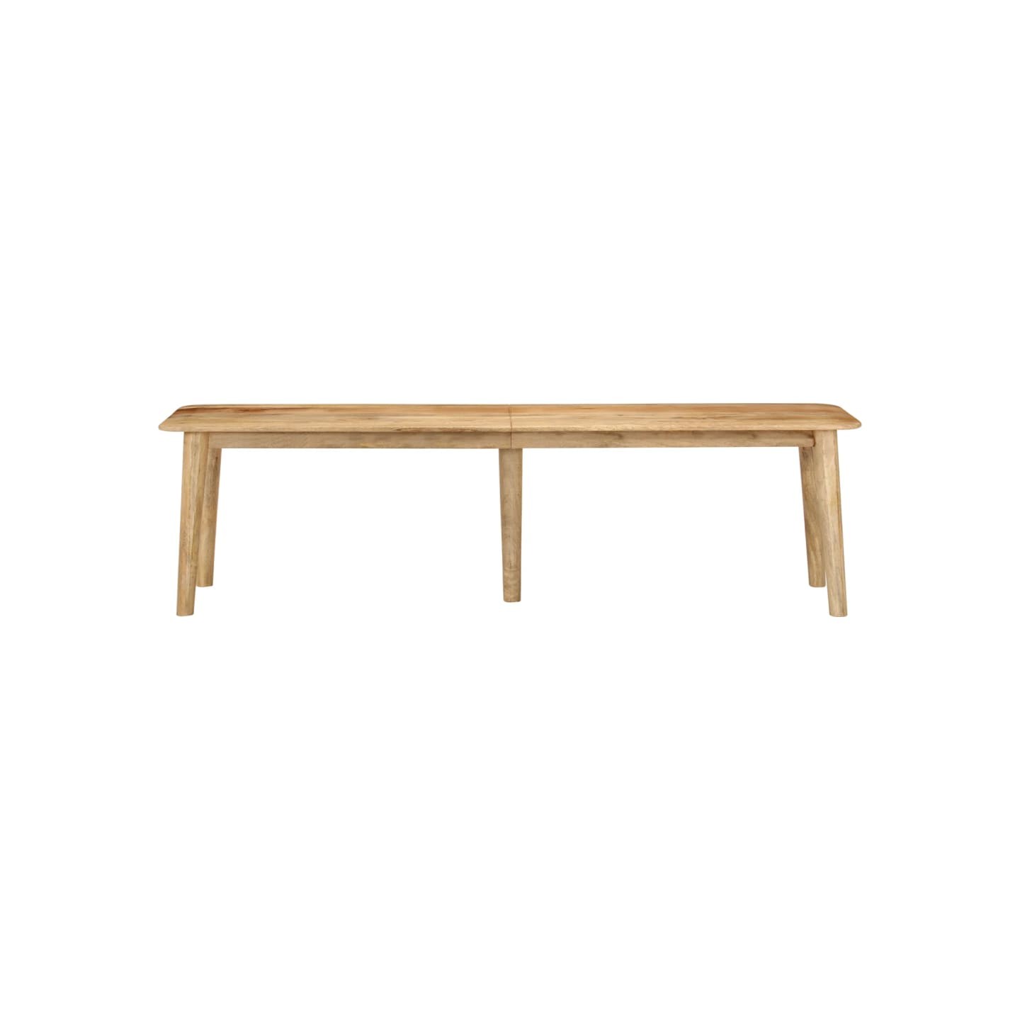 Banc 160x40x45 cm bois massif de manguier