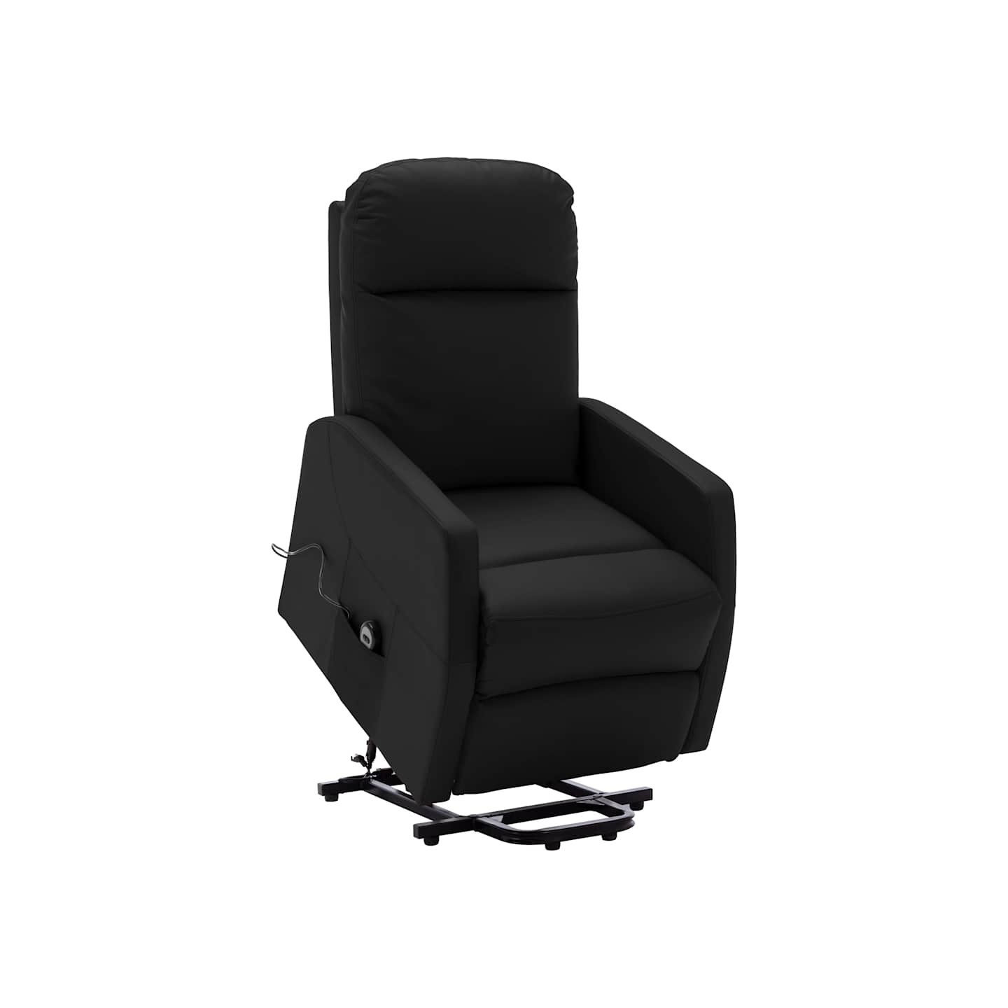 Fauteuil Noir Similicuir