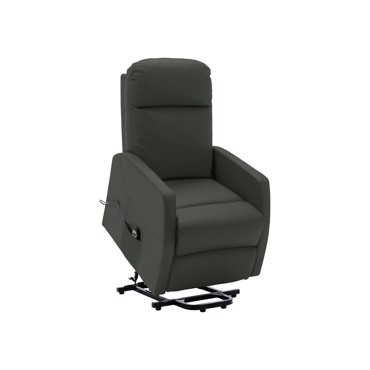 Fauteuil Anthracite Similicuir
