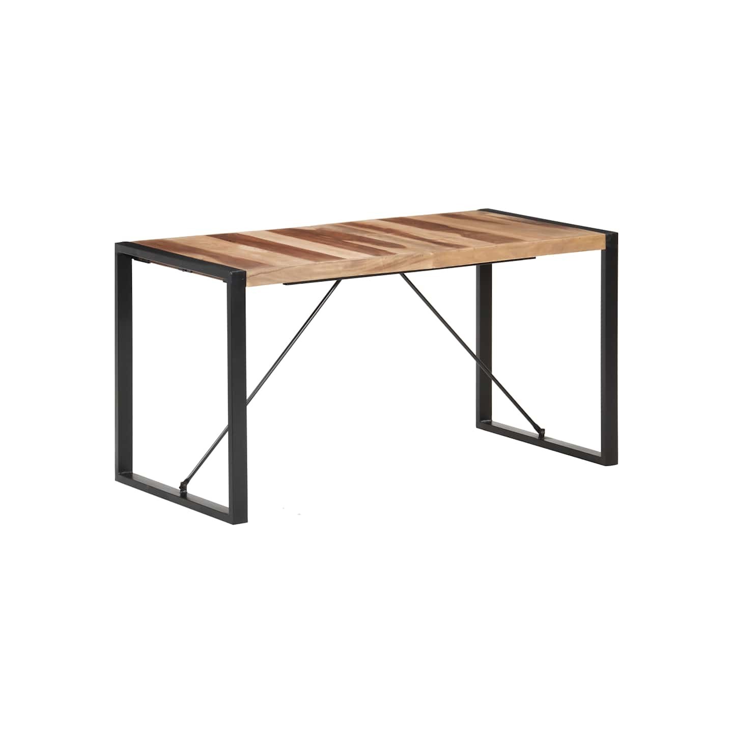 Table à manger 140x70x75 cm bois massif