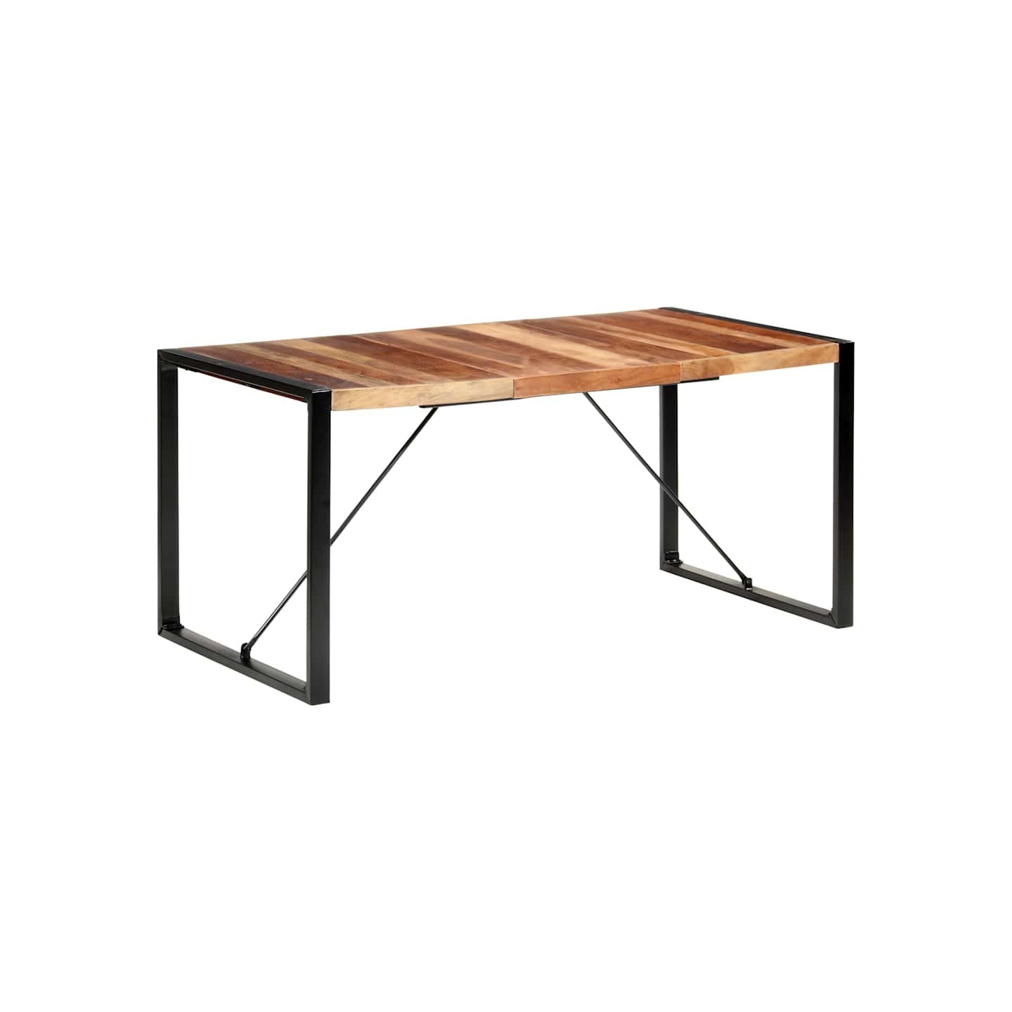 Table à manger 160x80x75 cm bois massif