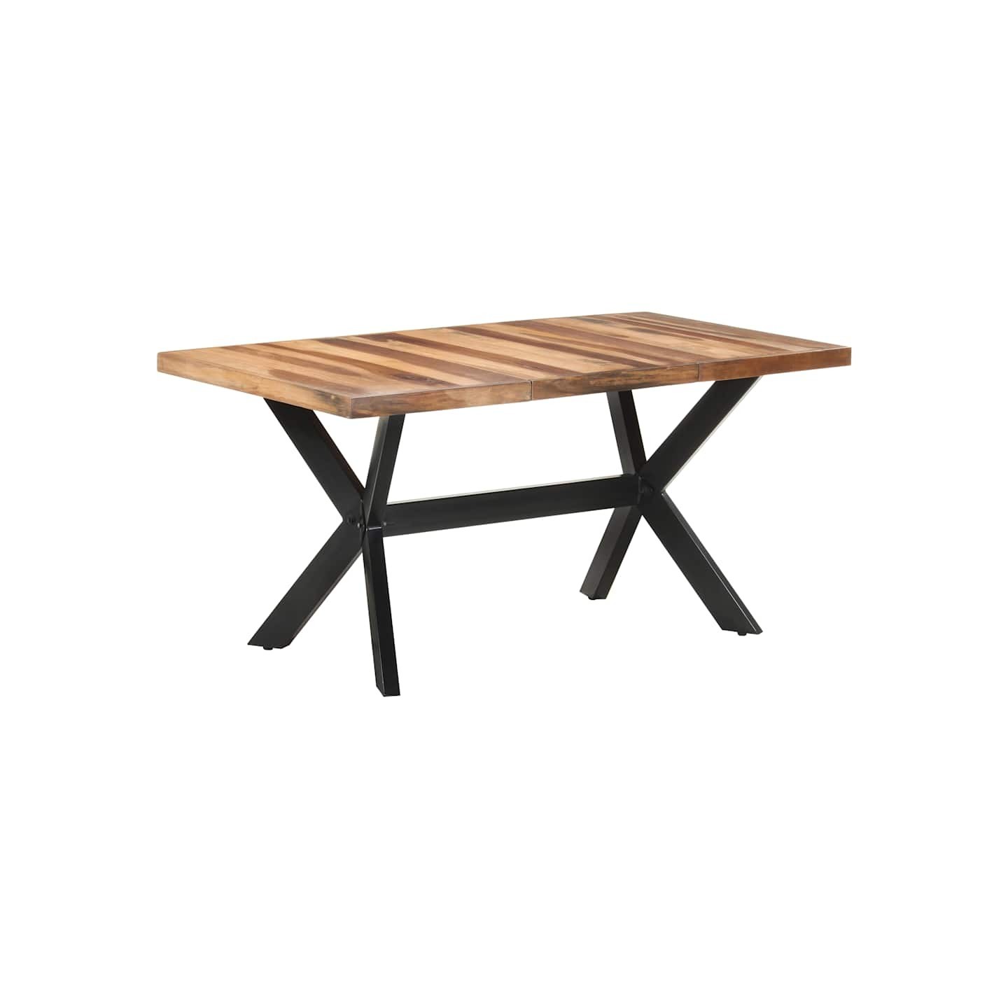 Table de salle à manger 160x80x75 cm Bois avec finition miel