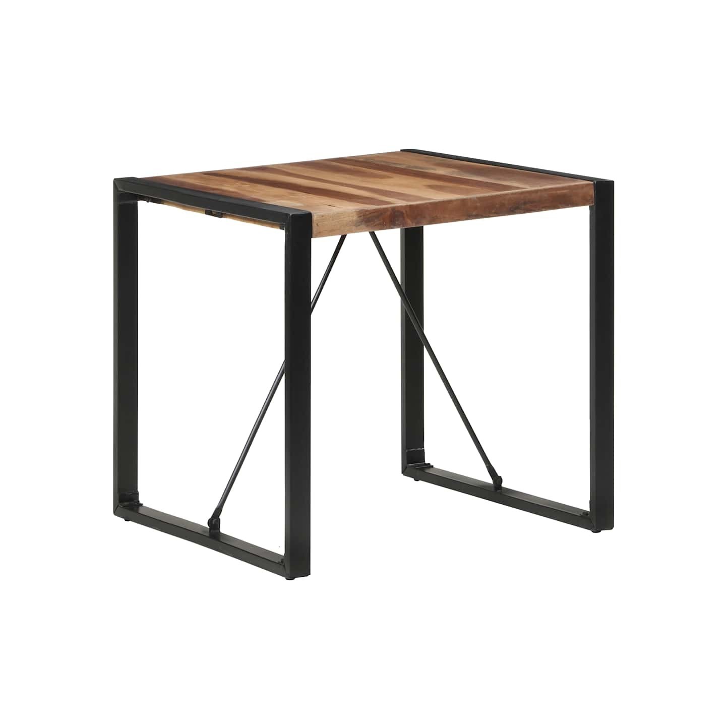 Table à manger 80x80x75 cm bois massif