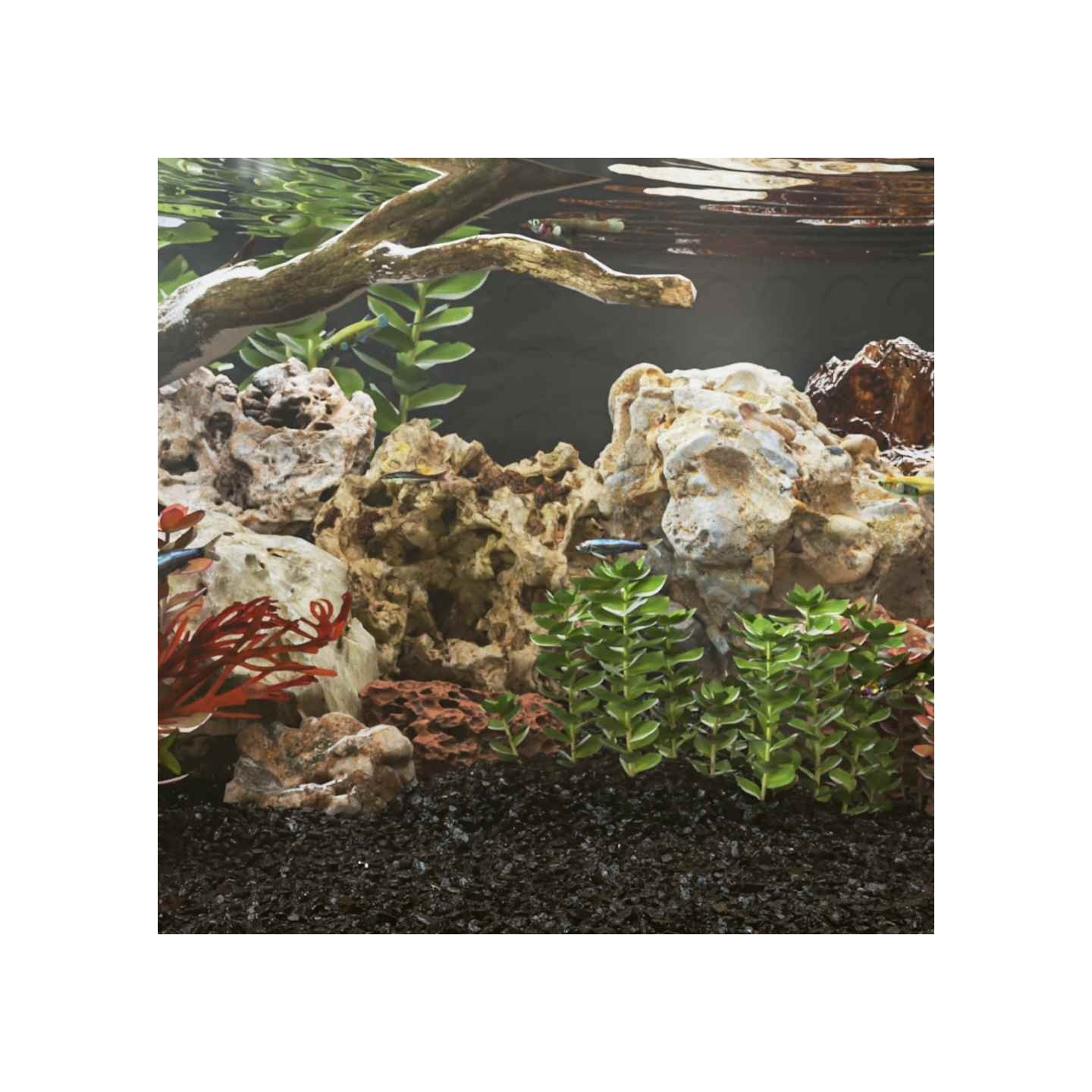 Pierres du dragon 25 kg marron 10-40 cm
