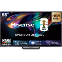 TV MiniLED Hisense 55UR8S 55" 4K 180 Hz 2500 nits | Nimestore
