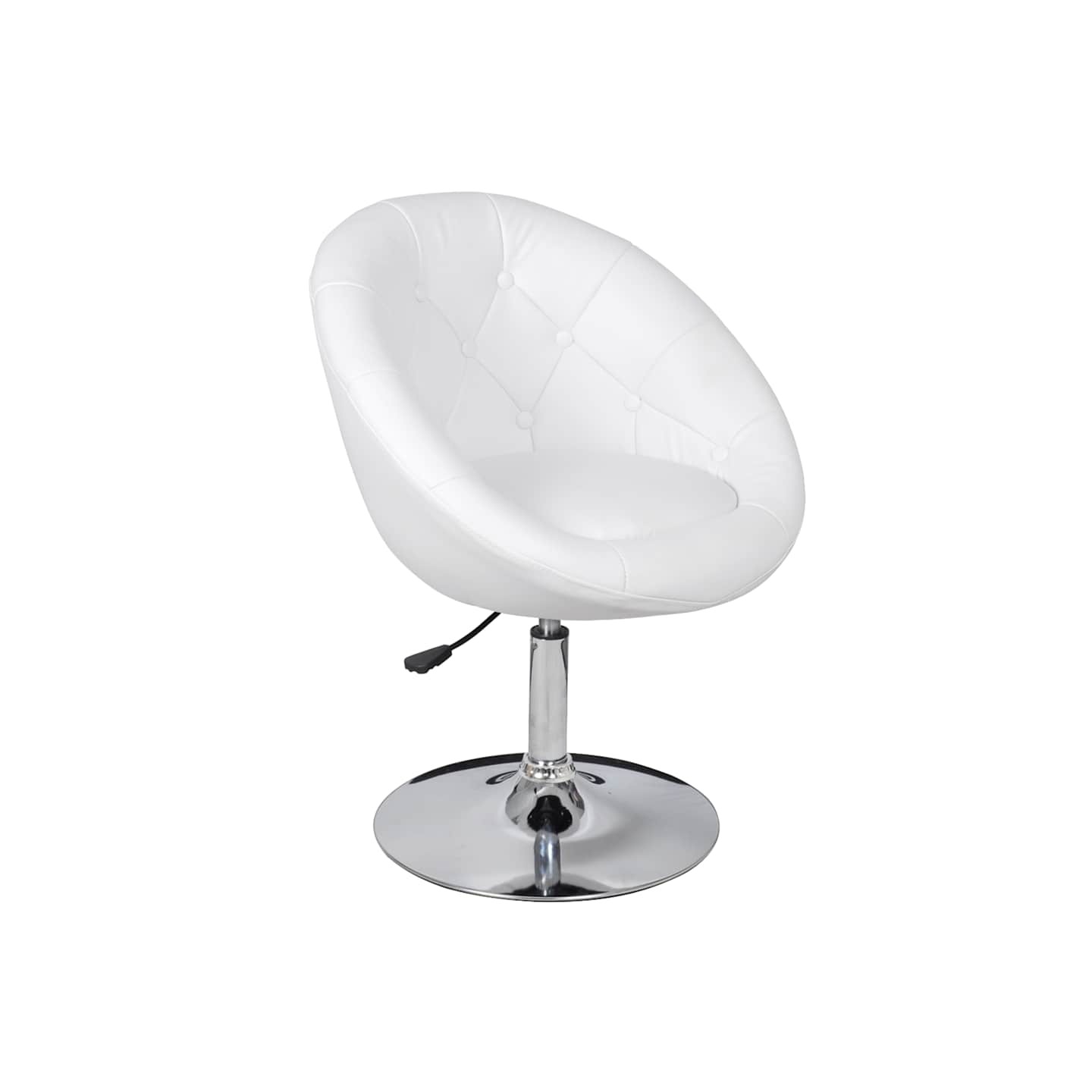 Tabouret de bar Blanc Similicuir