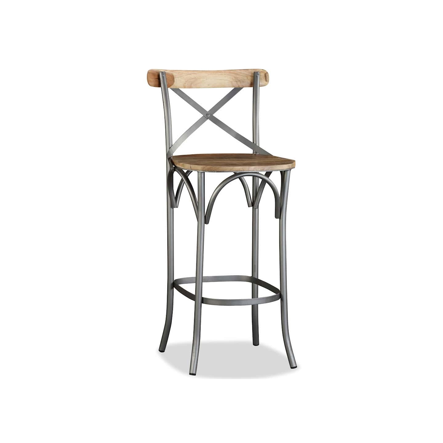 Tabouret de bar Bois de manguier massif