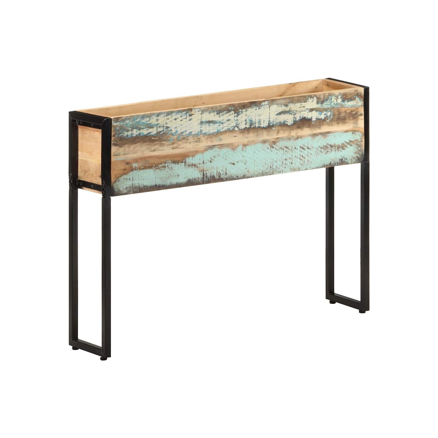 Jardinière 90x20x68 cm Bois de récupération massif