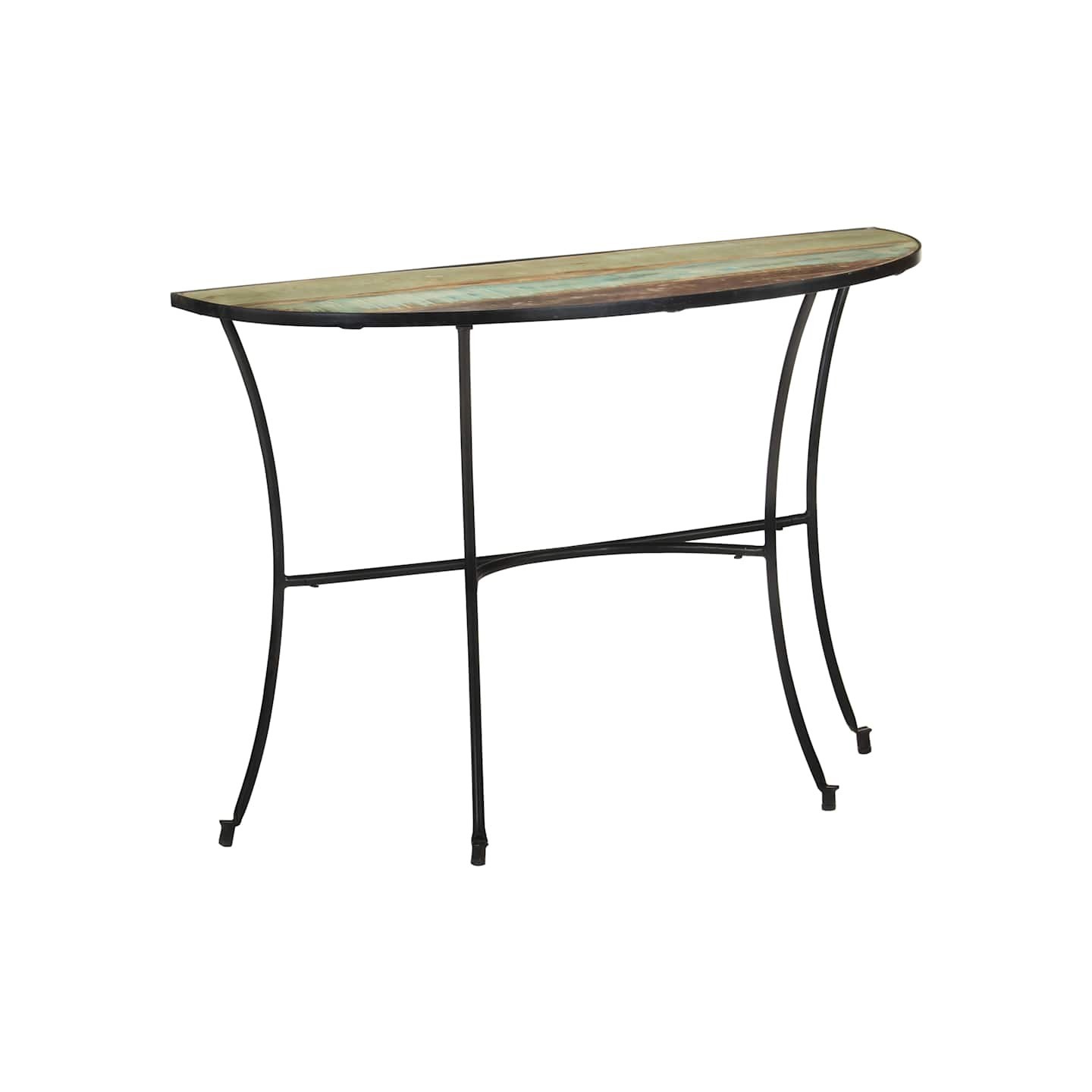 Table d'appoint 110x40x77 cm Bois de récupération massif