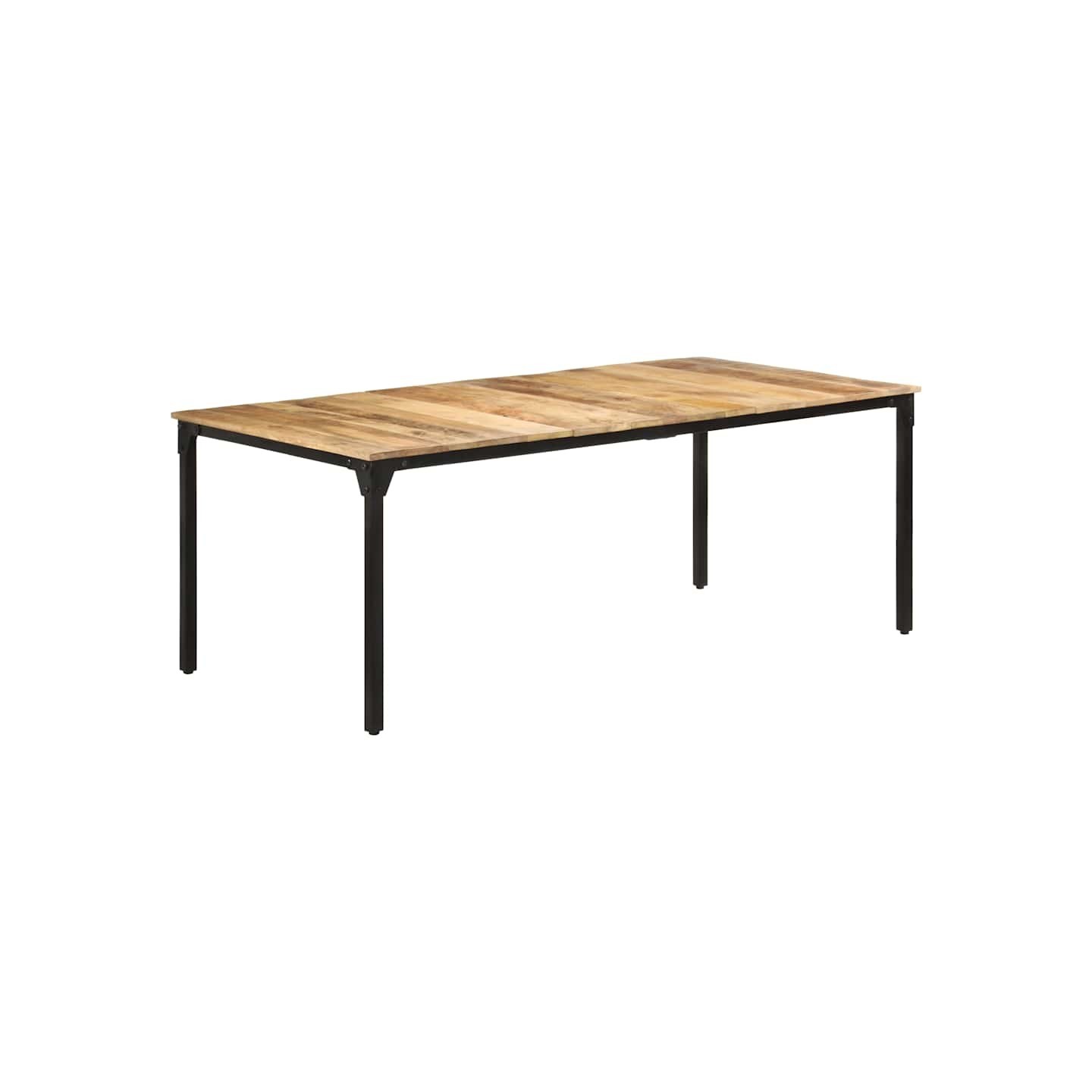 Table de salle à manger 200x100x76 cm Bois de manguier solide
