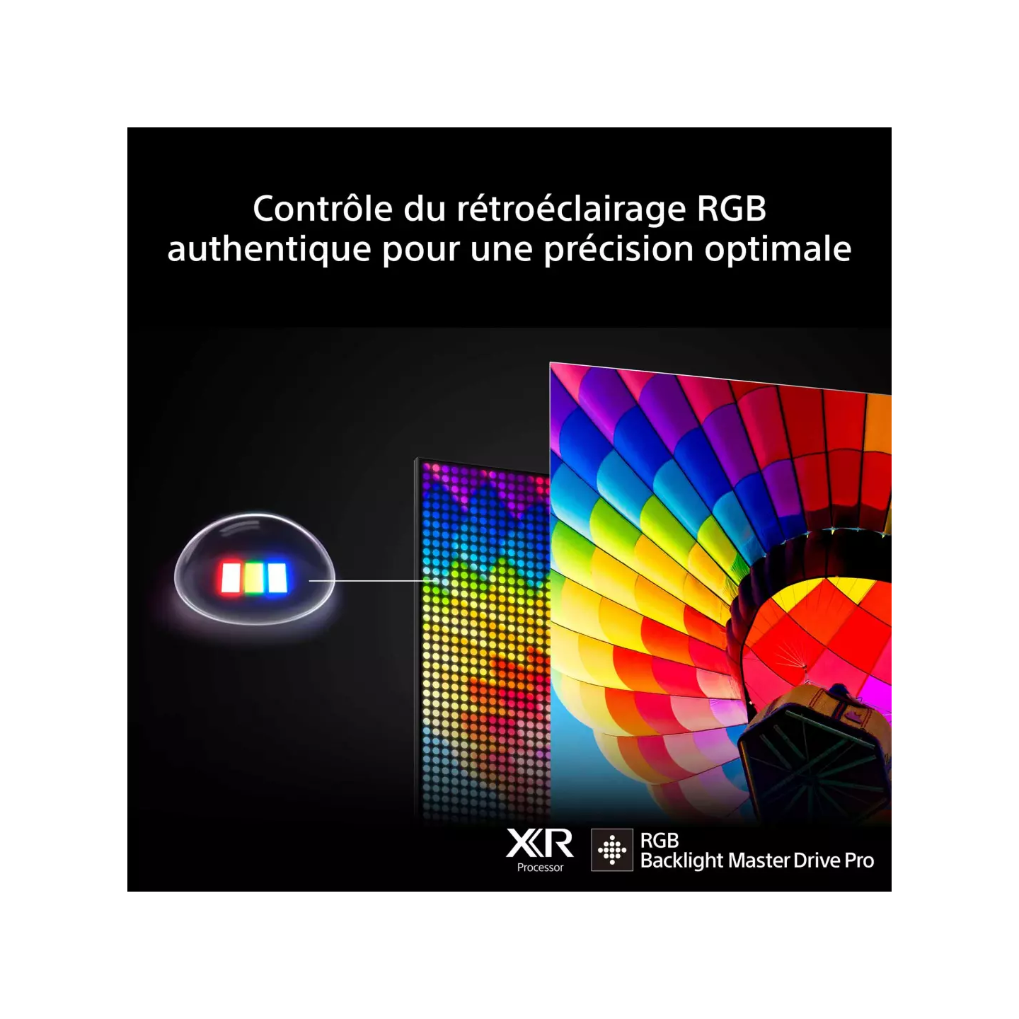 TV LED Sony BRAVIA 9 II K85XR95M2PB 85" 4K True RGB | Nimestore