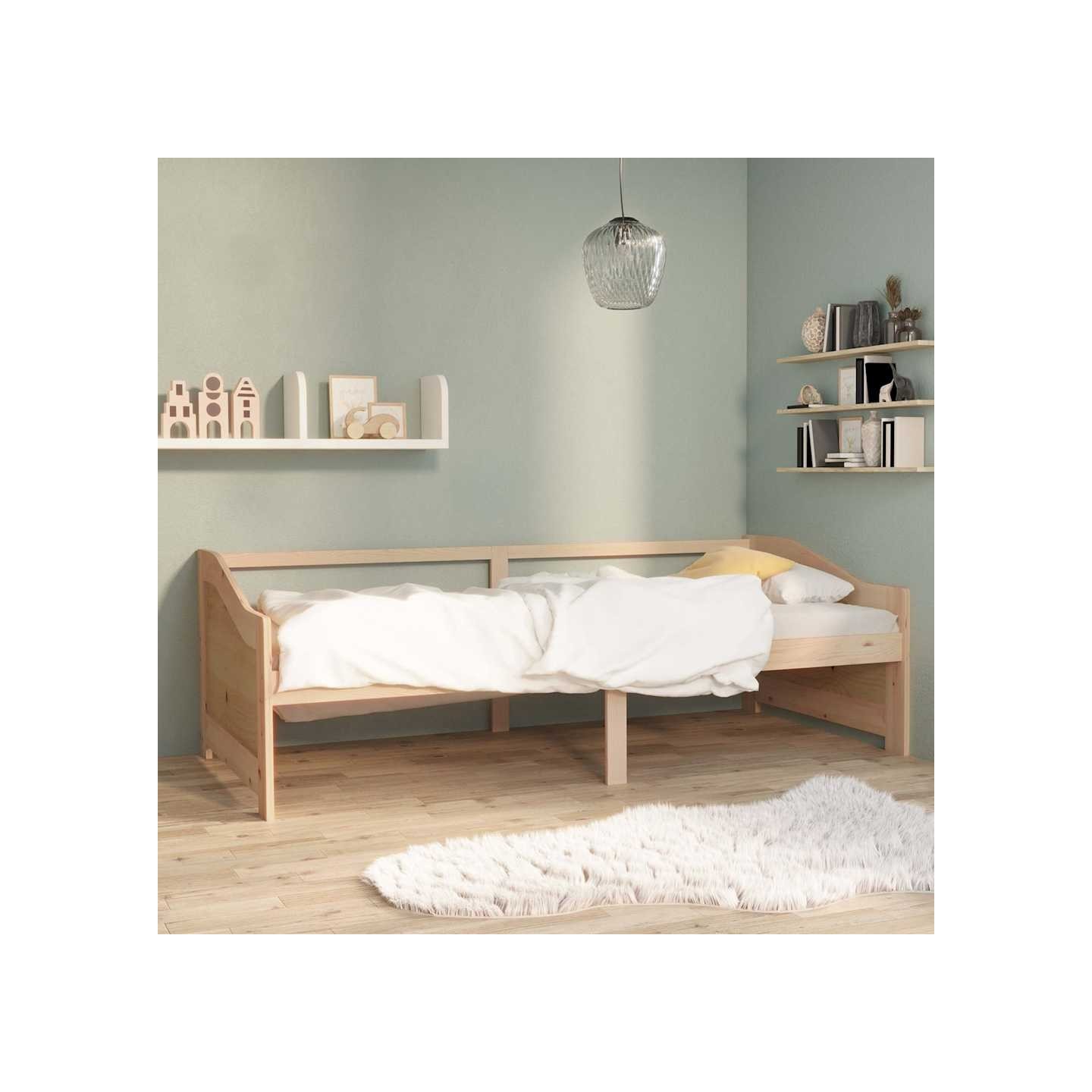 Lit de repos 3 places sans matelas 90x200 cm