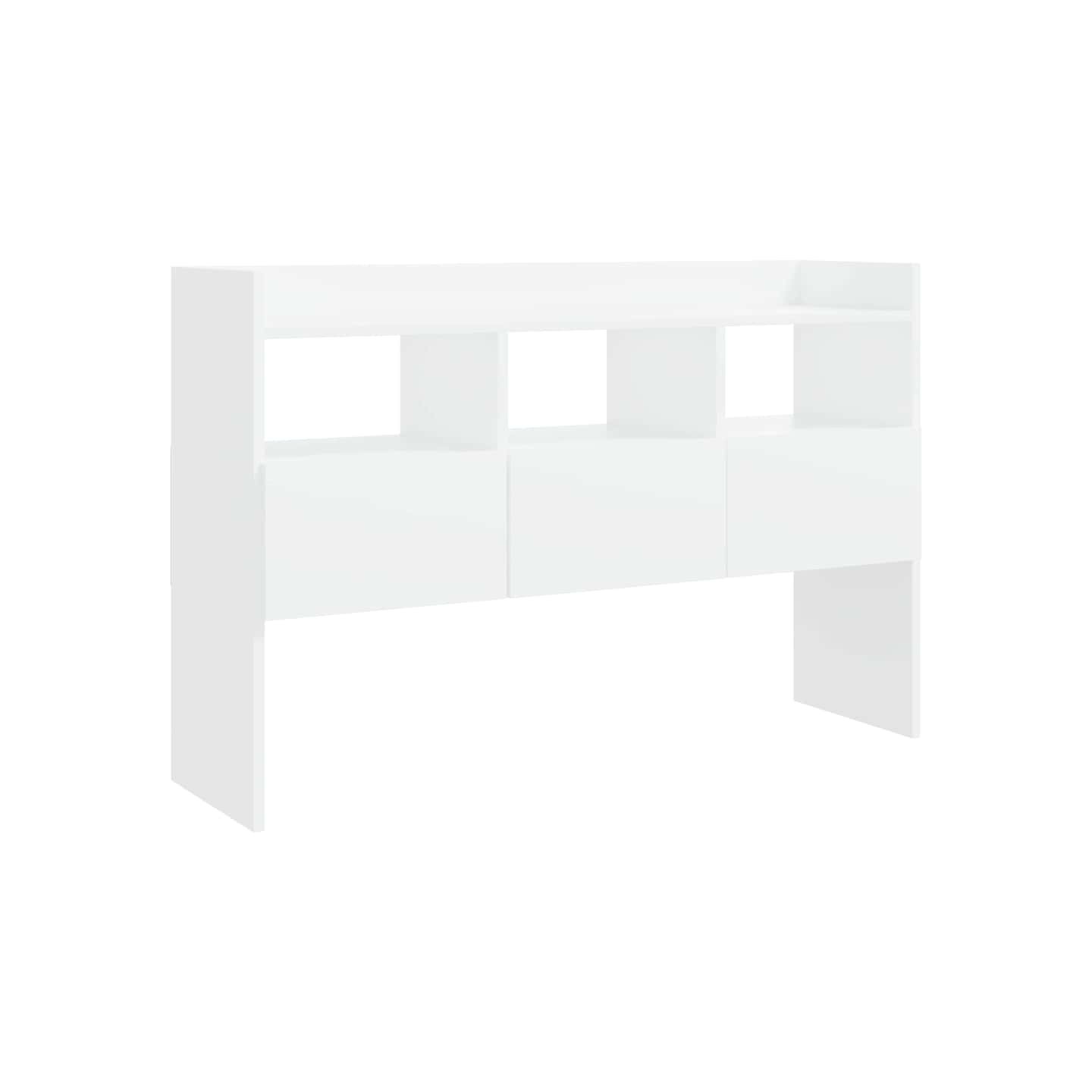 Buffet Blanc 105x30x70 cm Bois d’ingénierie