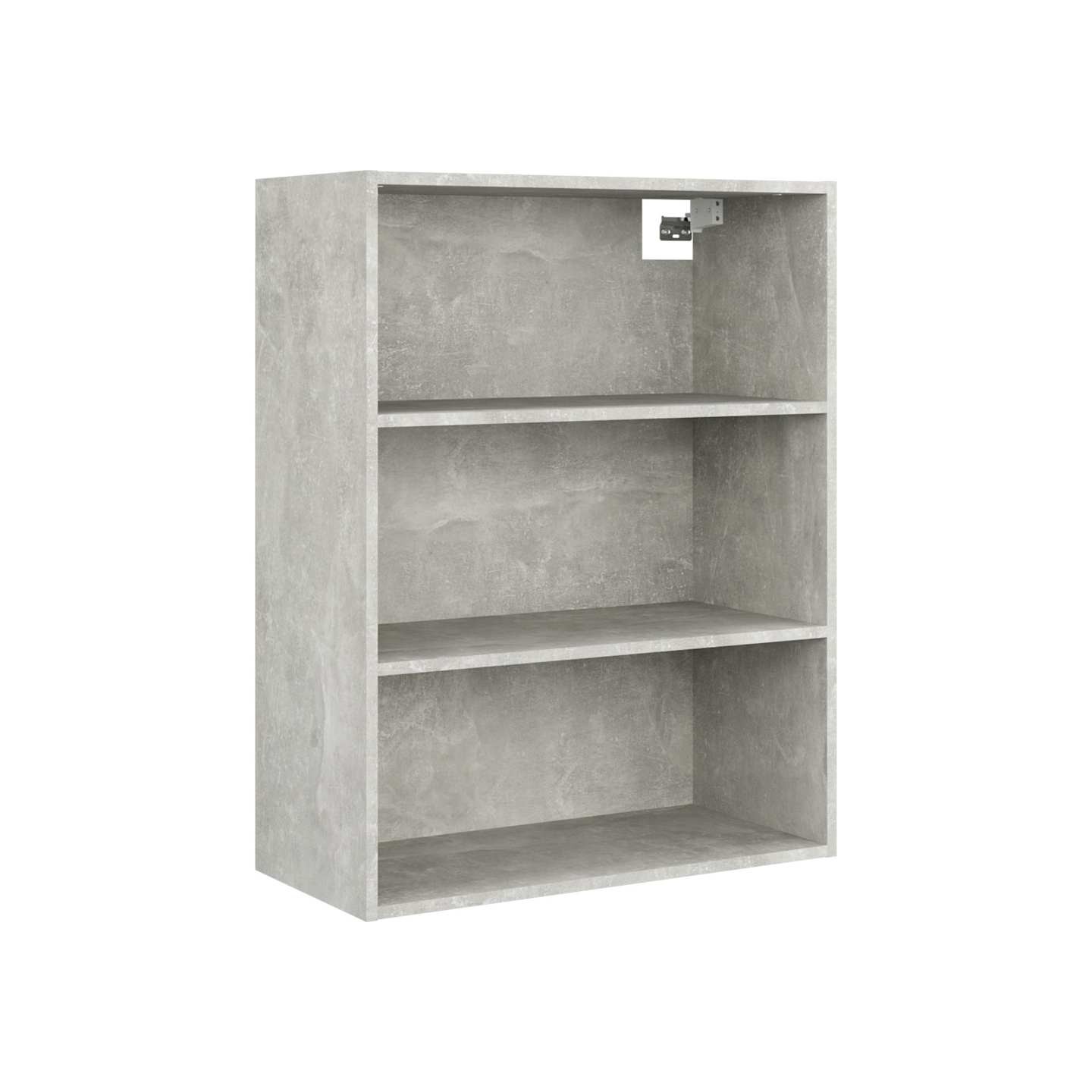 Armoire murale suspendue Gris béton 69,5x32,5x90 cm
