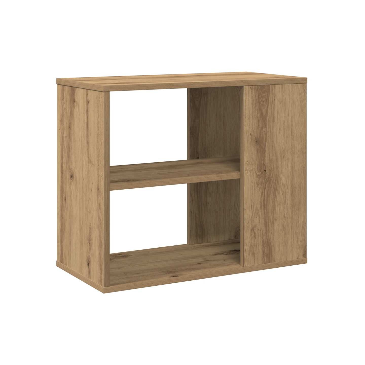 Armoire latérale chêne artisanal 60x30x50 cm bois d'ingénierie